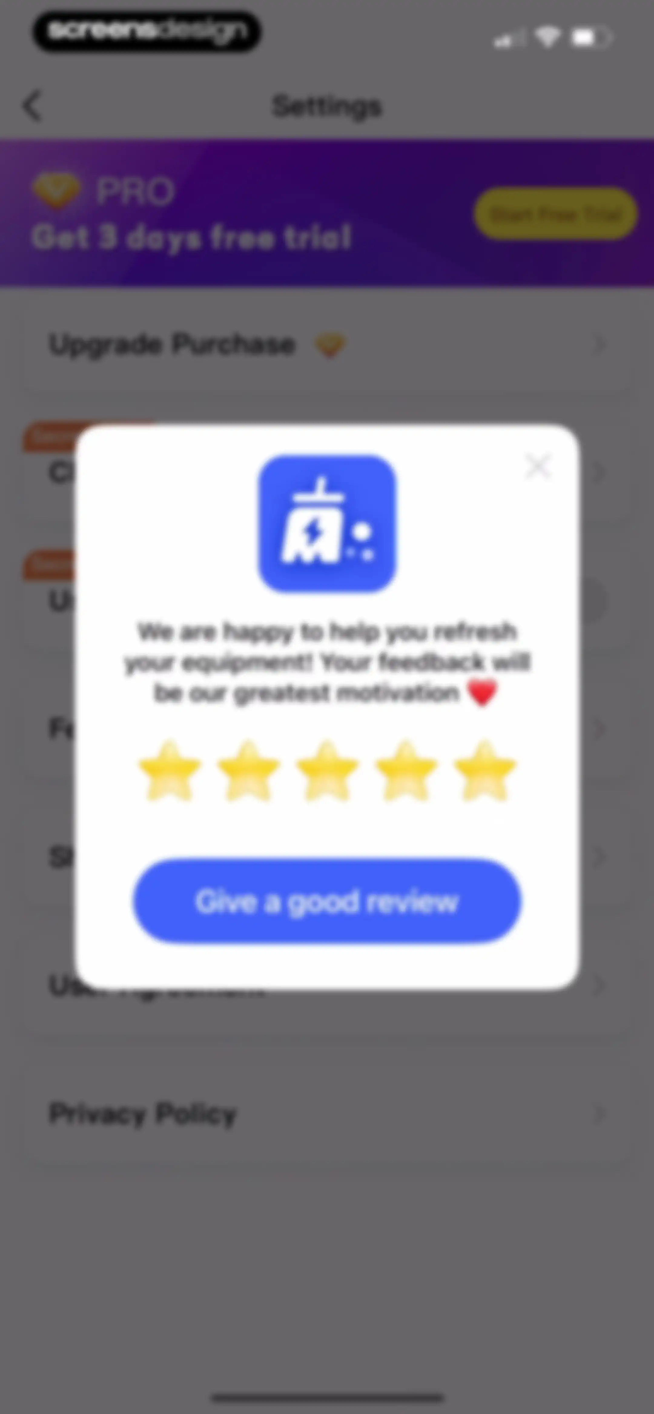 Powerful Cleaner-Clean Storage screen 98