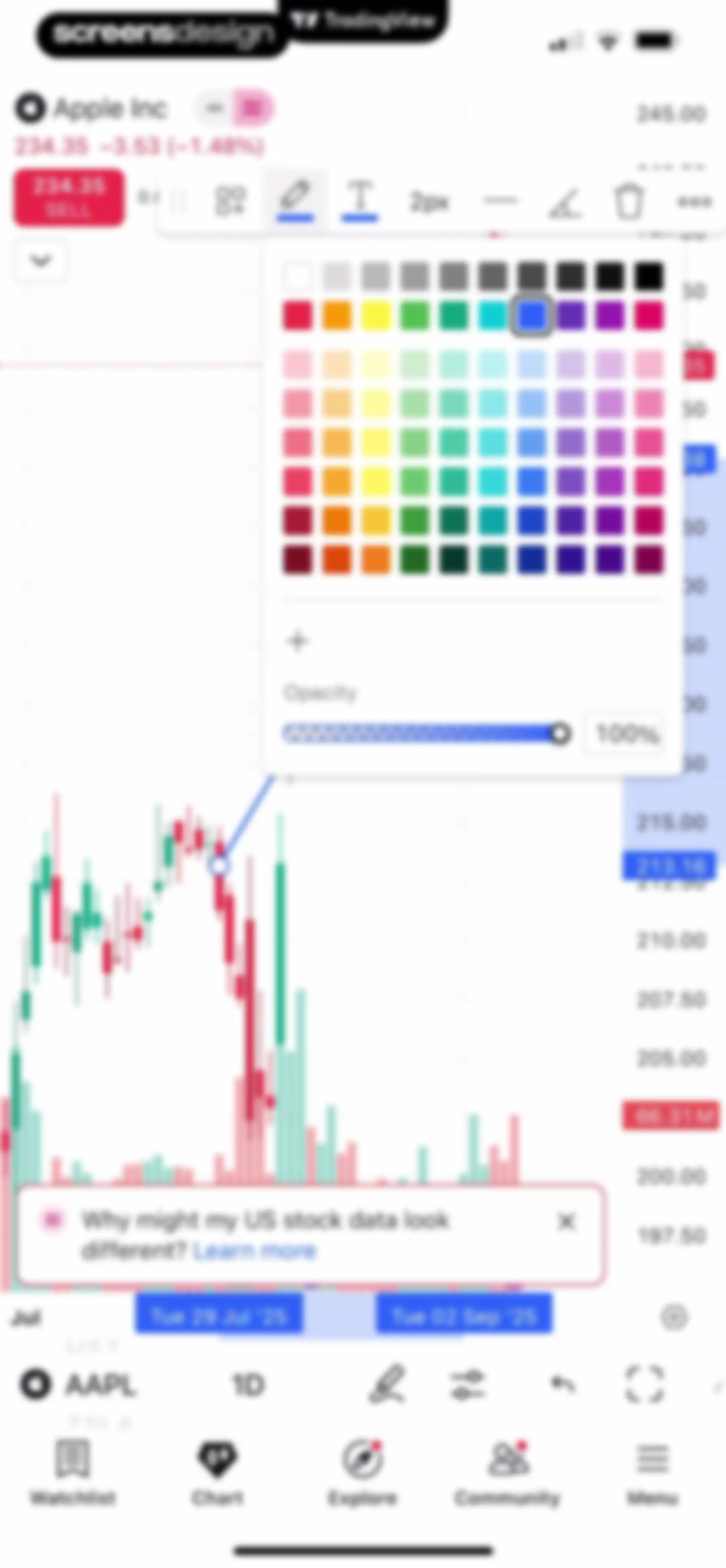 TradingView: Track All Markets screen 67