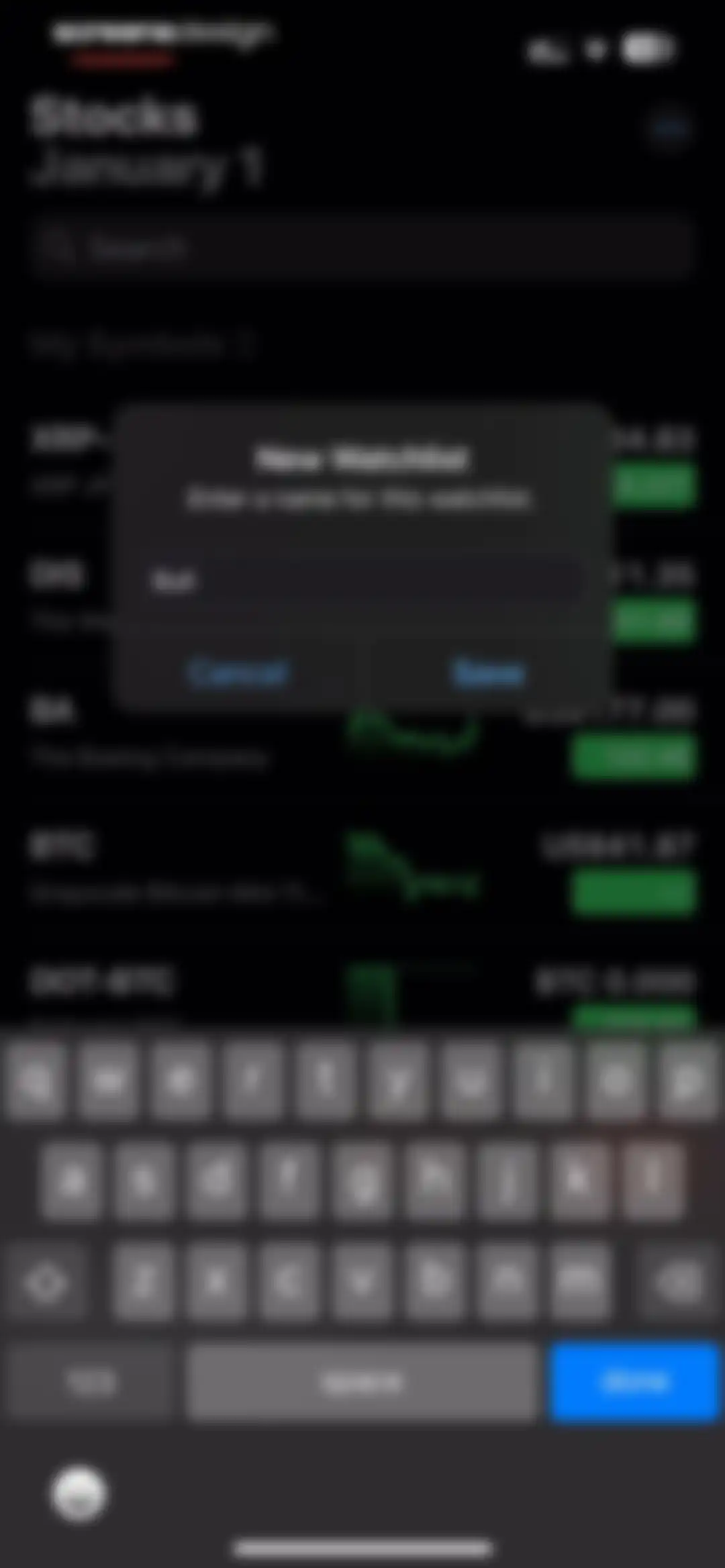 Stocks screen 25