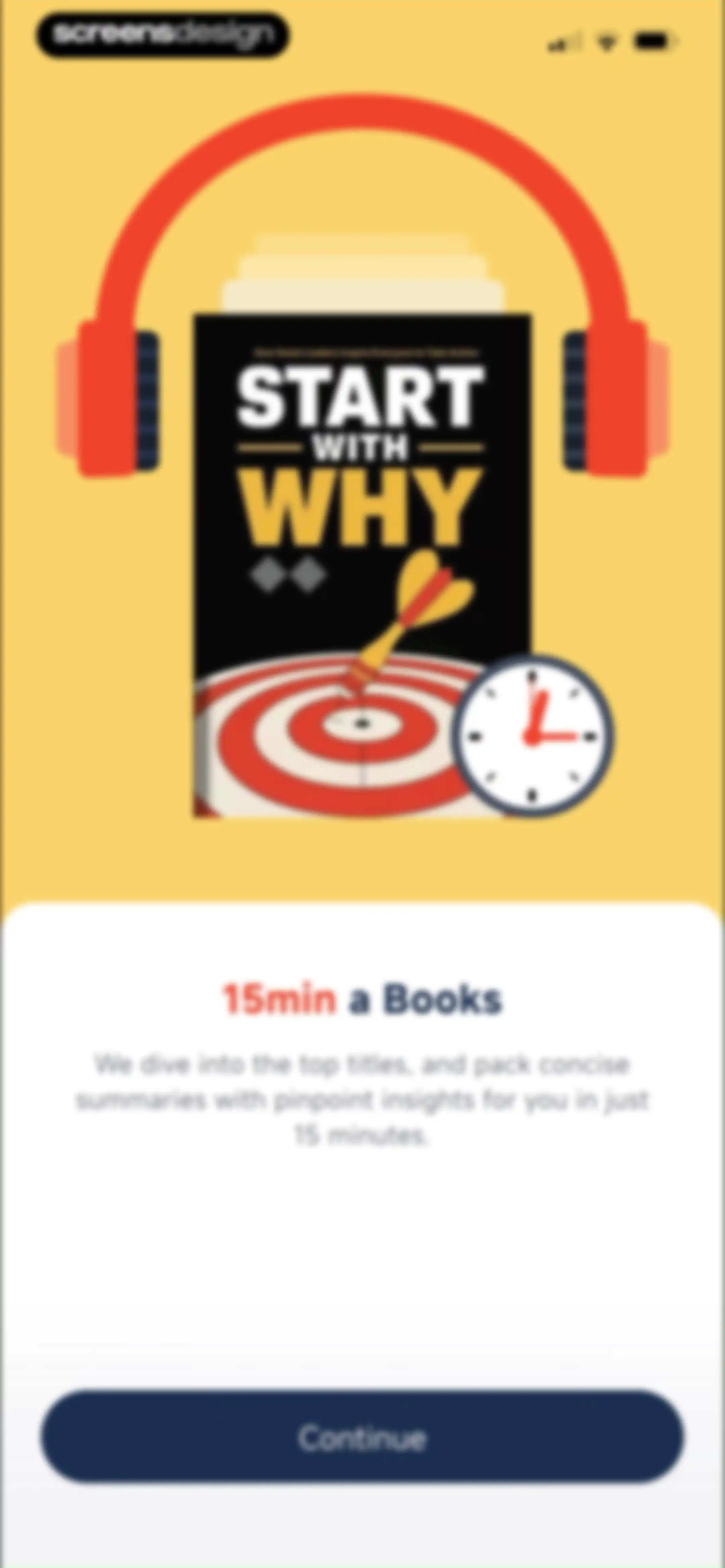 BookCast: 15-Minute Insights screen 4