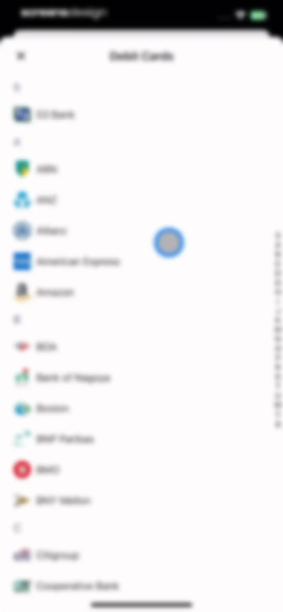 Budget app - spending tracker screen 51