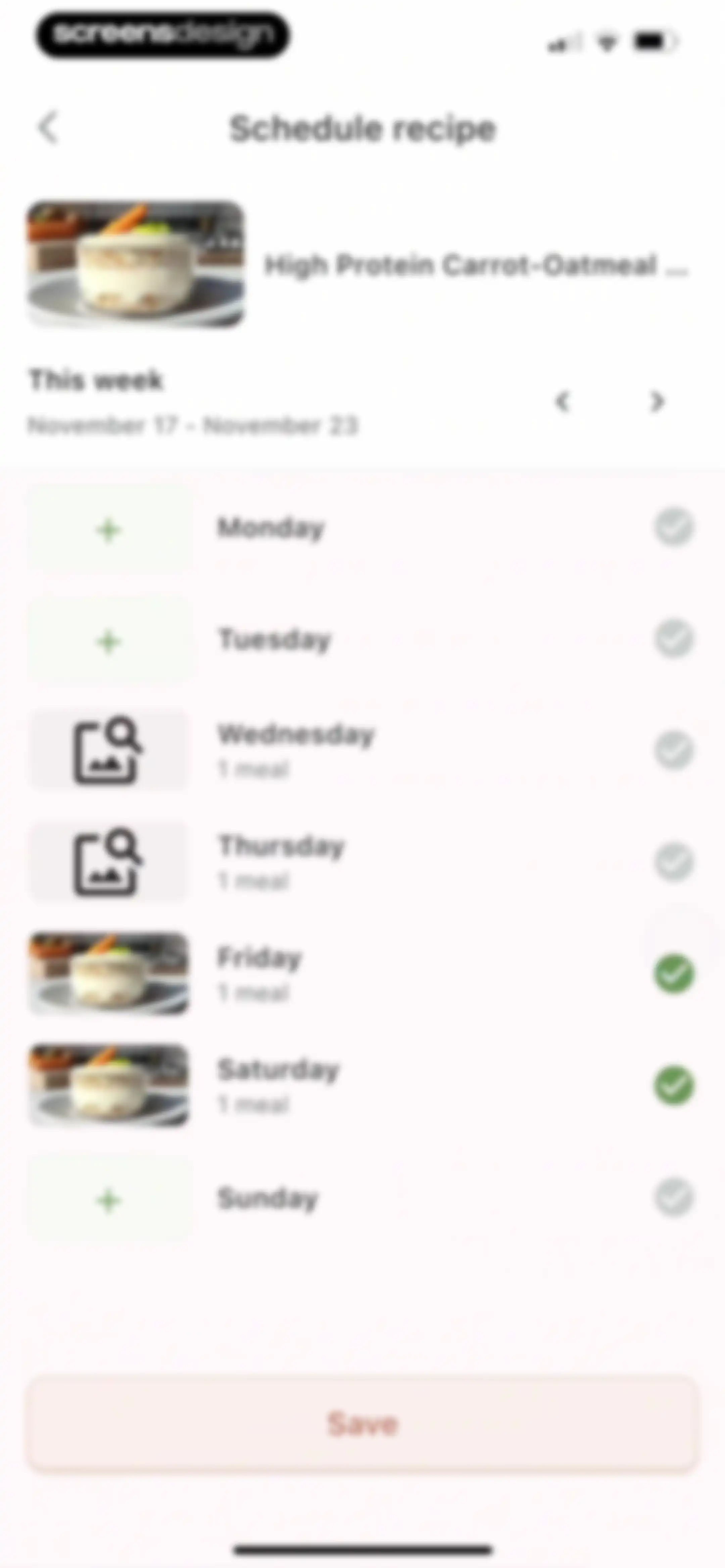 All My Meals - Keep Recipes screen 75