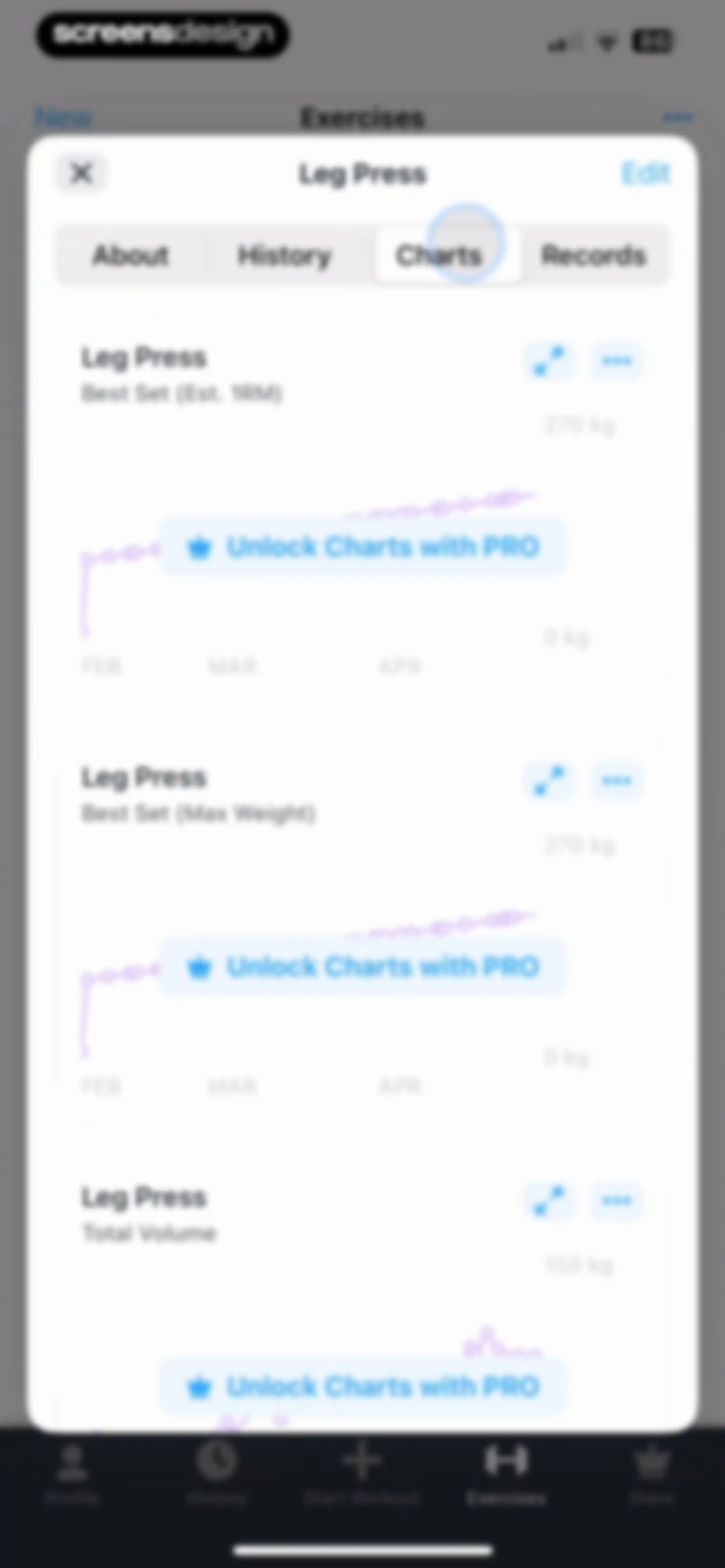 Strong Workout Tracker Gym Log screen 86