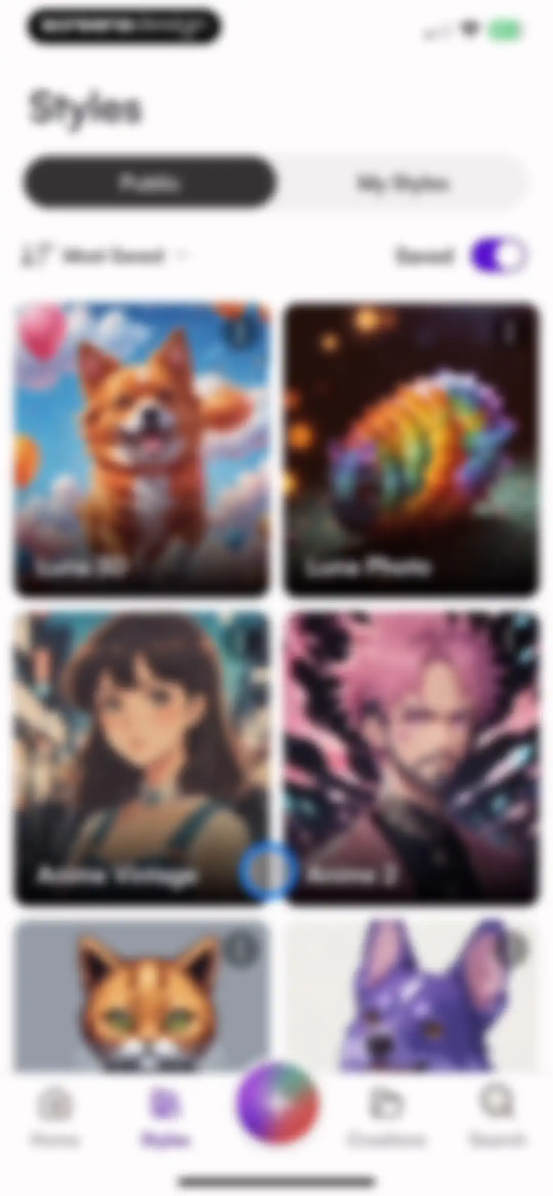 starryai - AI Photo Generator screen 97