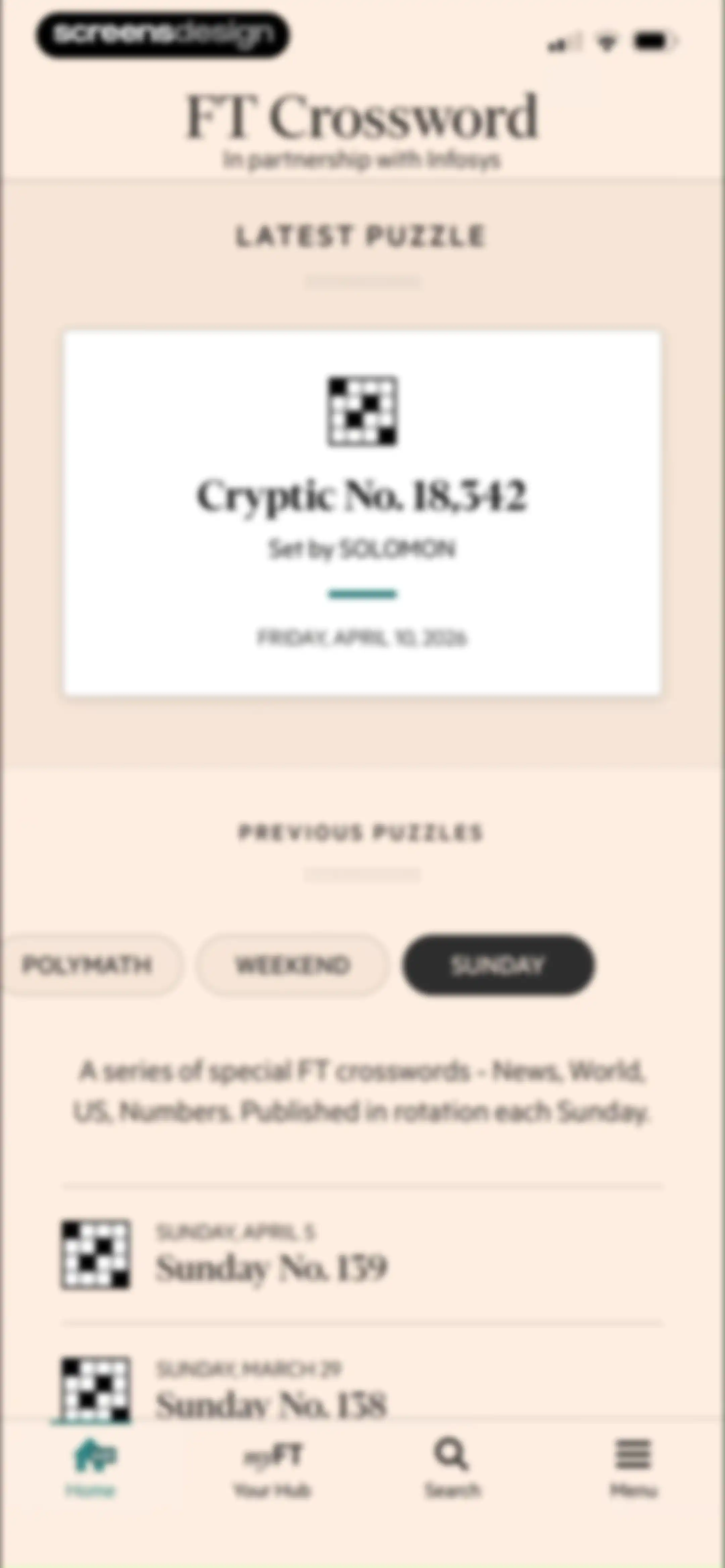 Financial Times: Business News screen 97