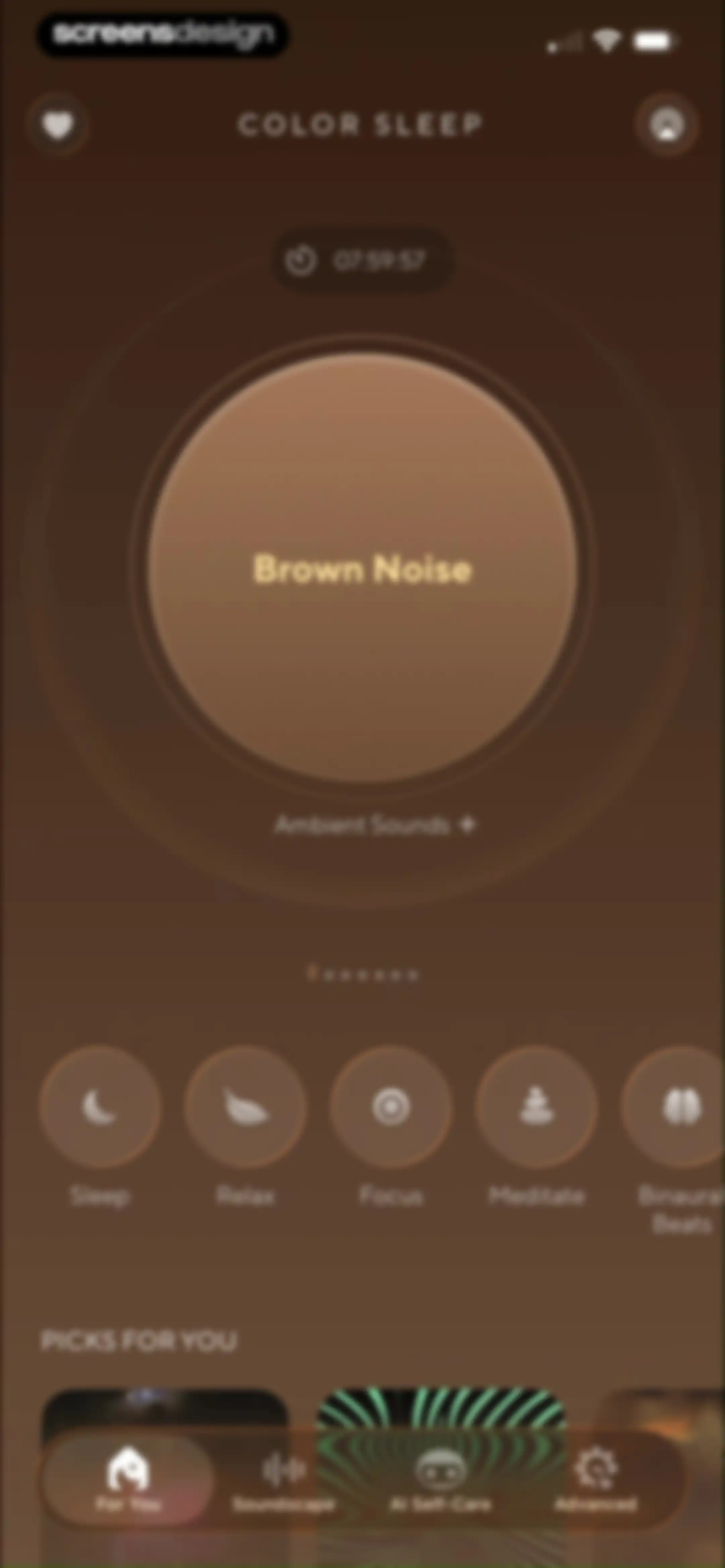 ColorSleep: Green, Brown Noise screen 39