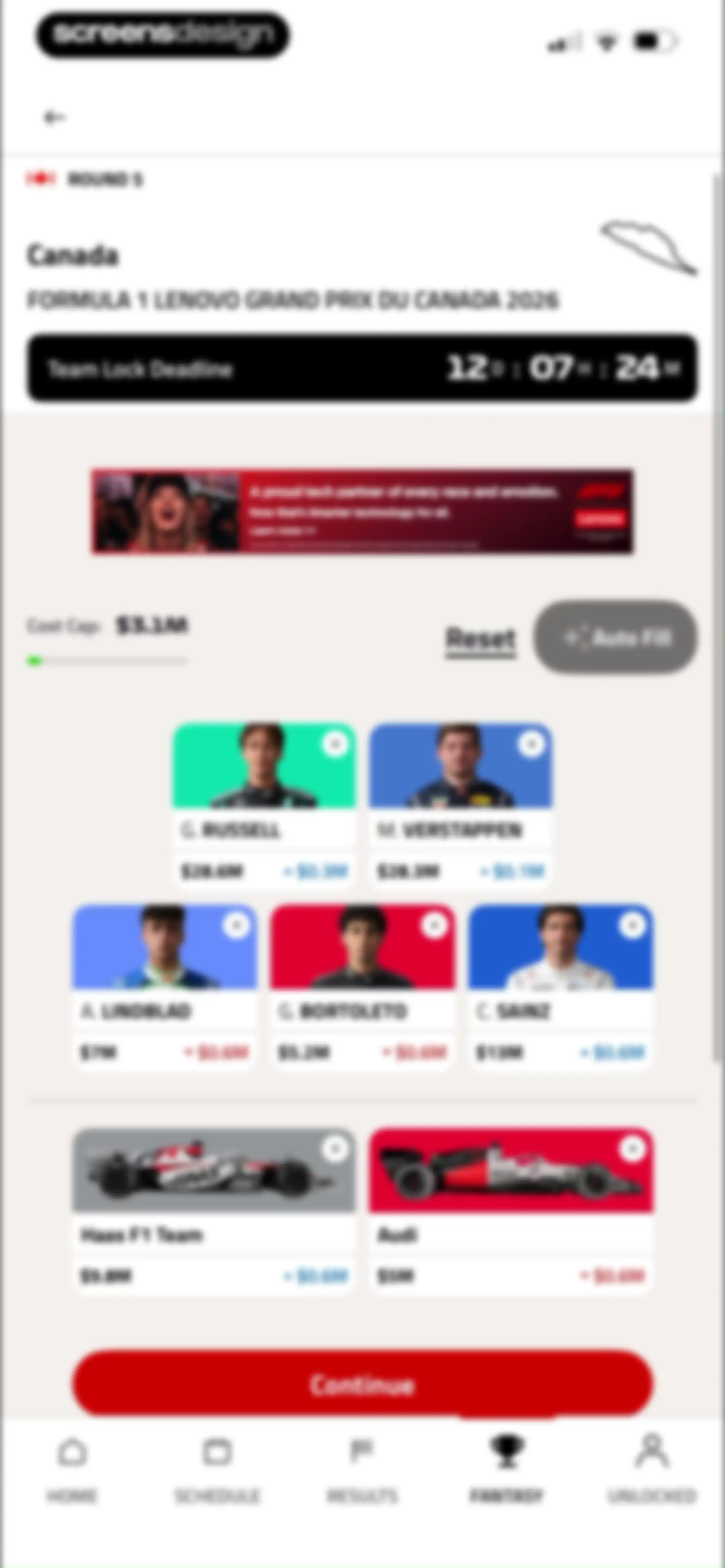 Formula 1® screen 89