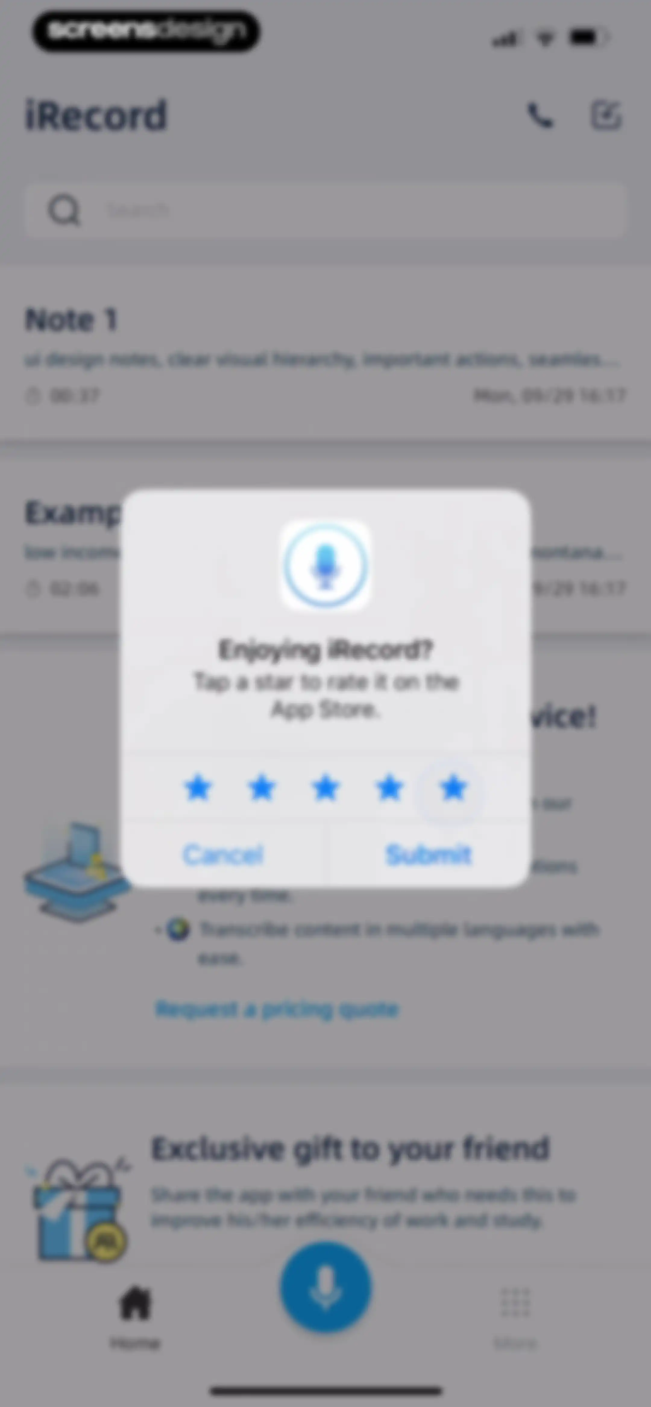 iRecord: Transcribe Voice Memo screen 25