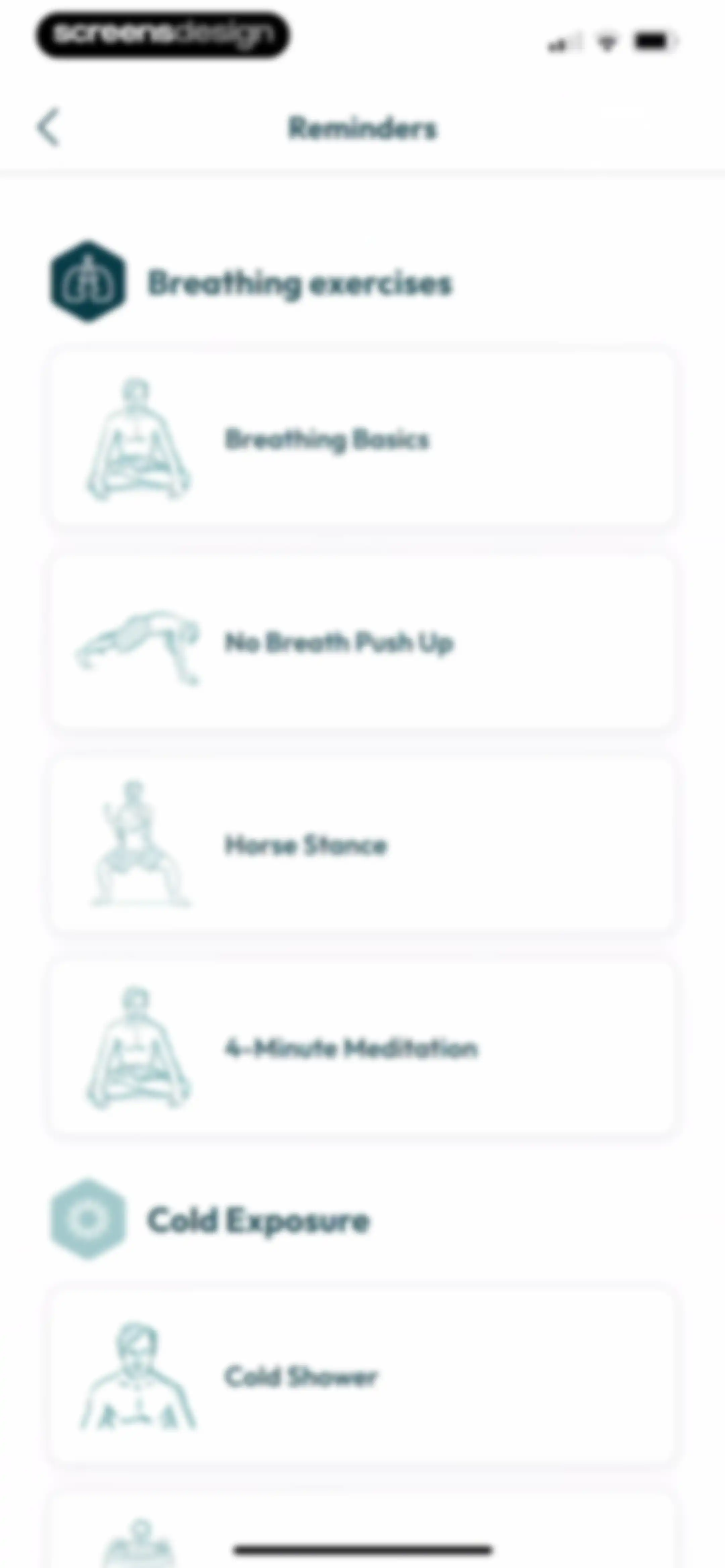 Wim Hof Method: Breathwork screen 132