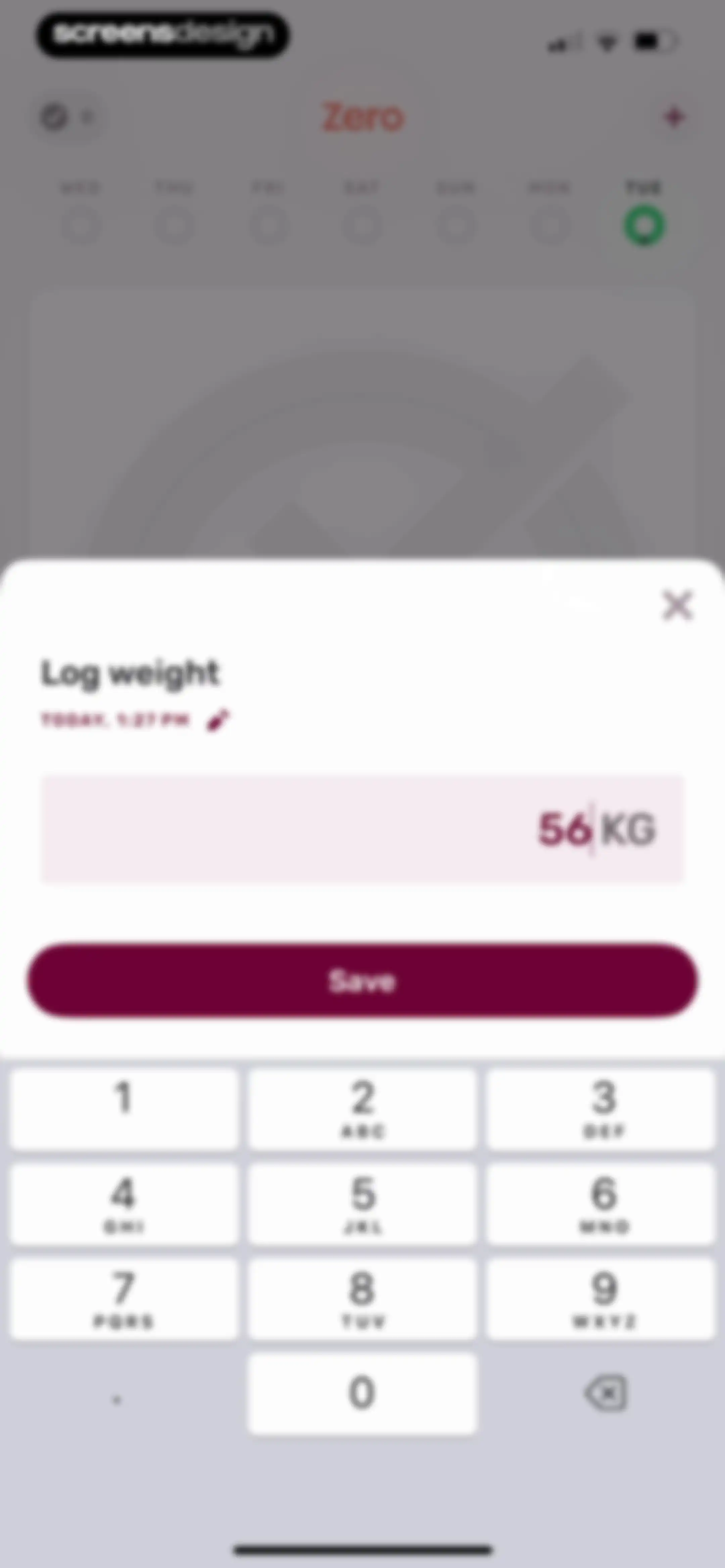 Zero: Fasting & Food Tracker screen 53