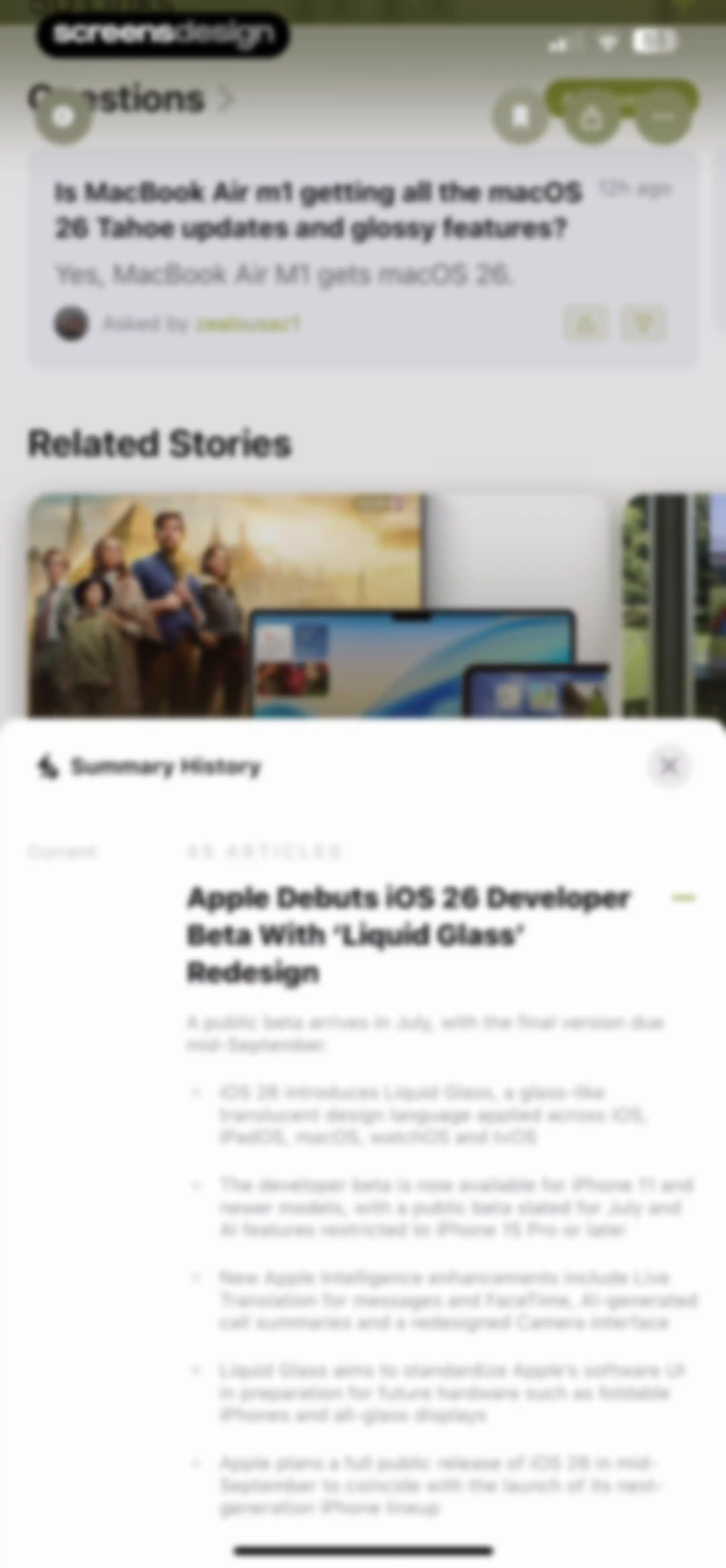 Particle: Personalized News screen 77