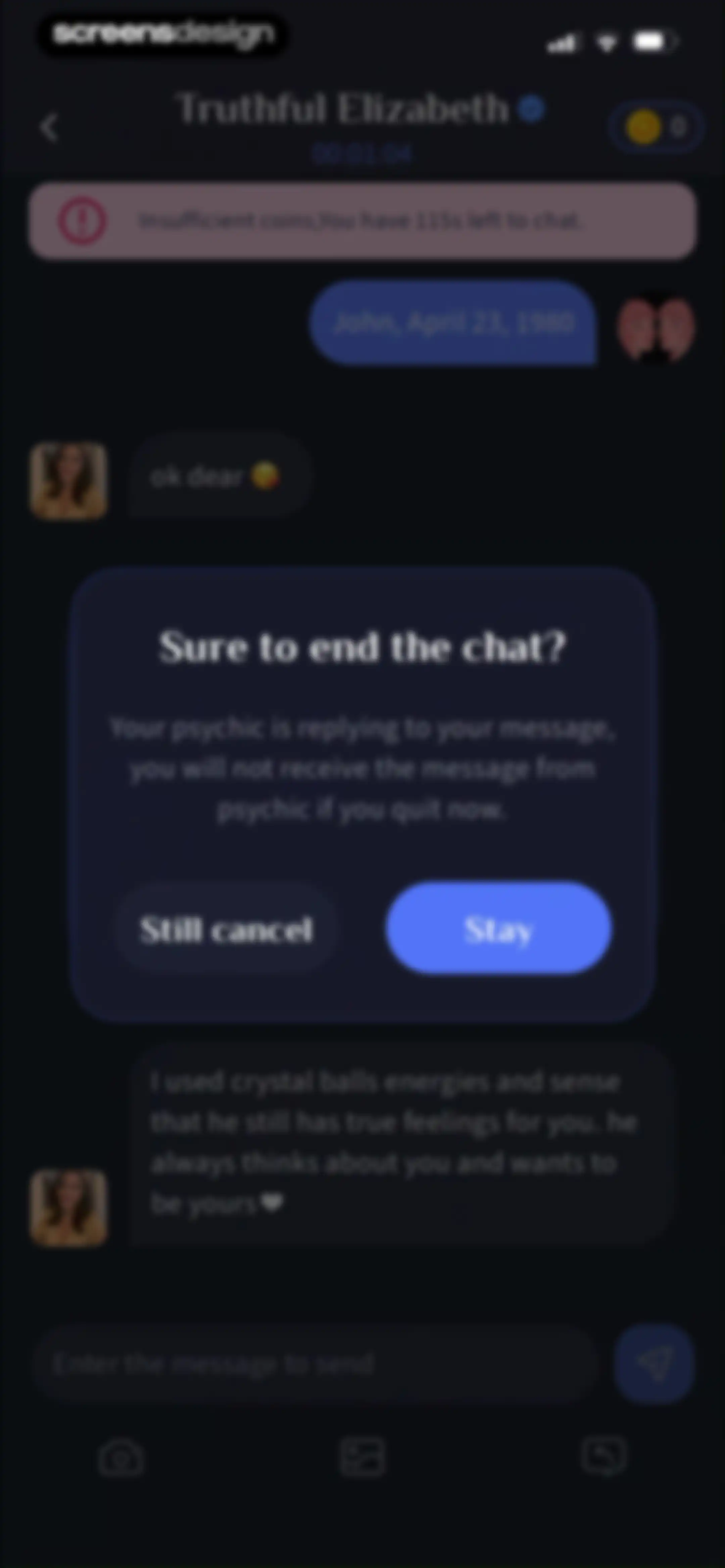 HealTalk - Text Reading screen 70
