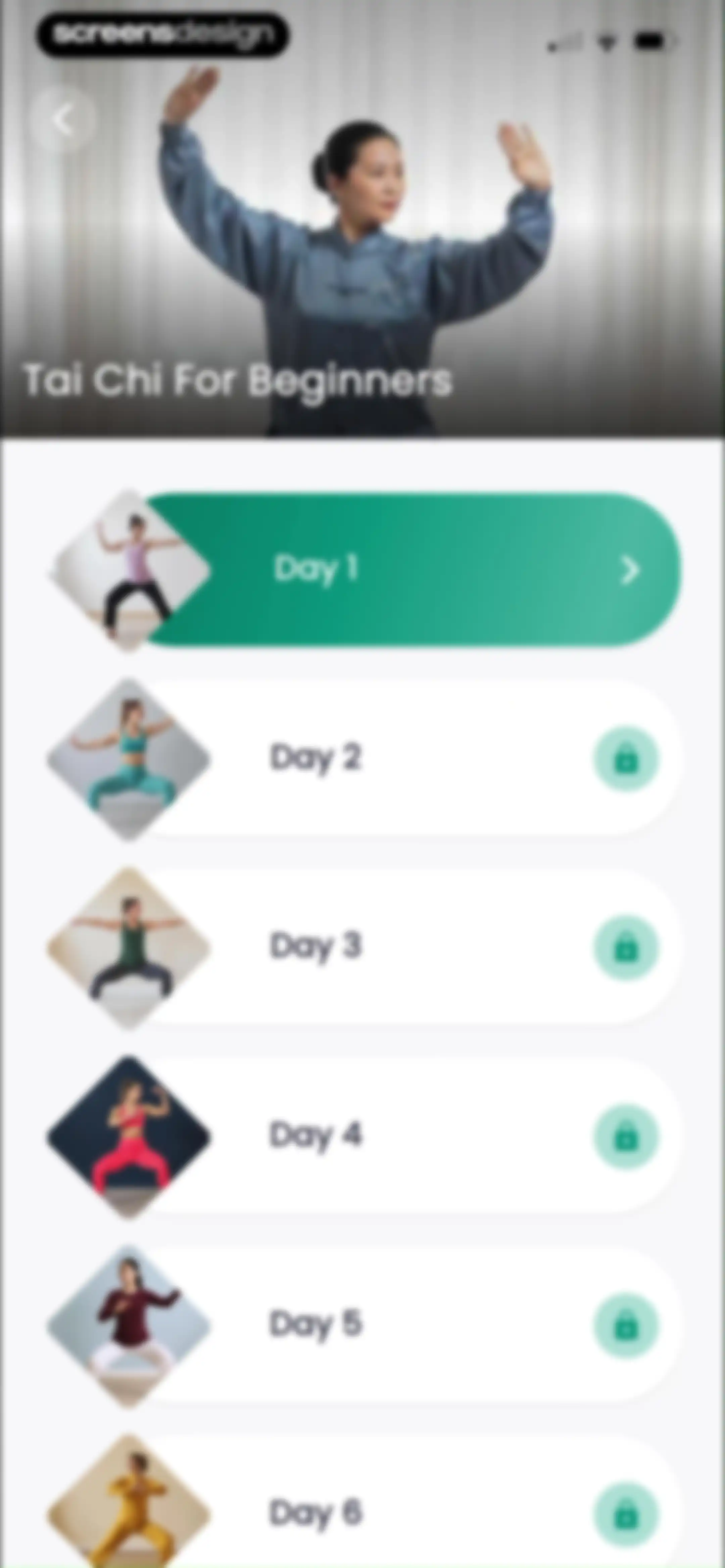 Tai Chi Walking : GentleFit screen 39
