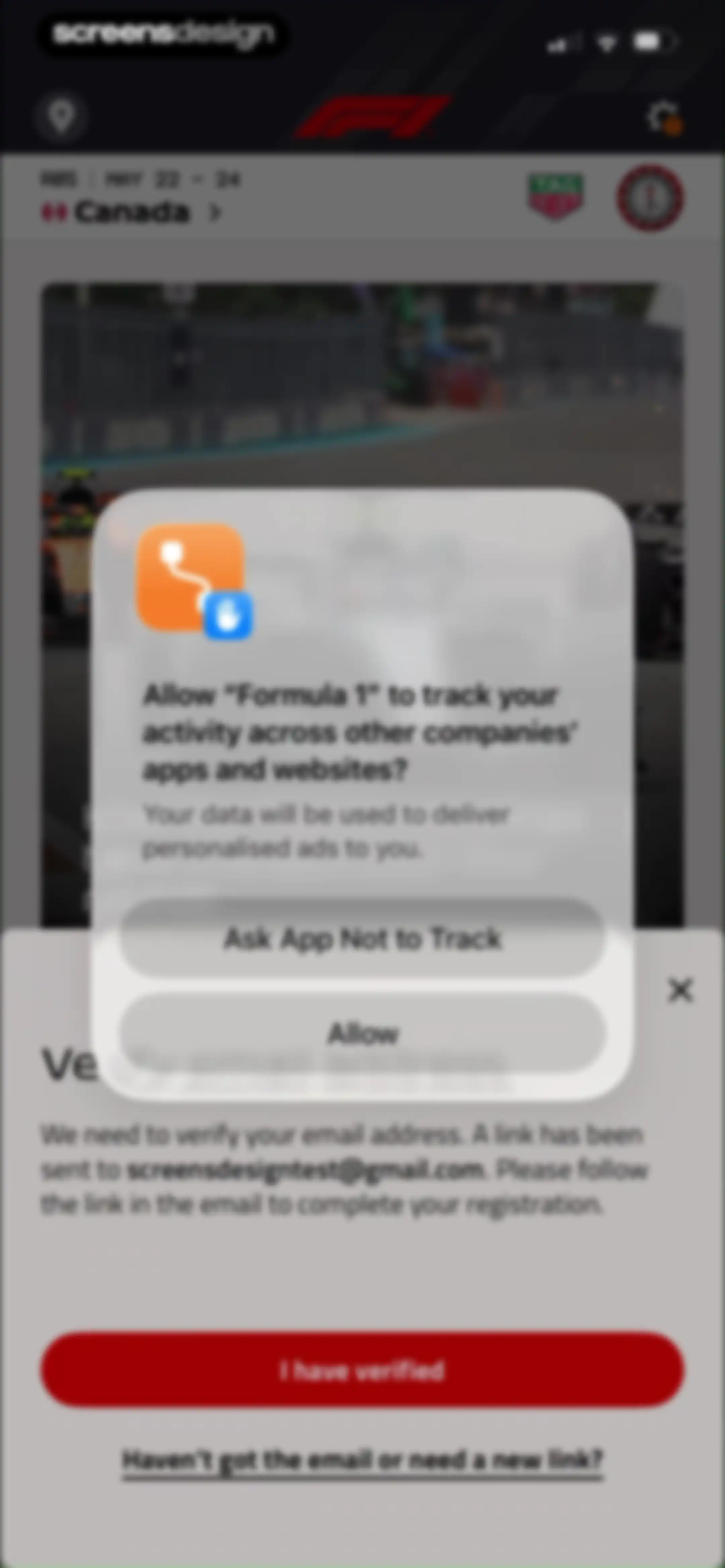 Formula 1® screen 18