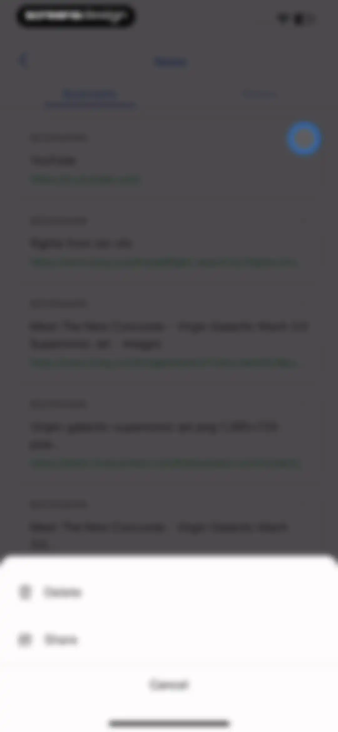 Microsoft Bing Search screen 241