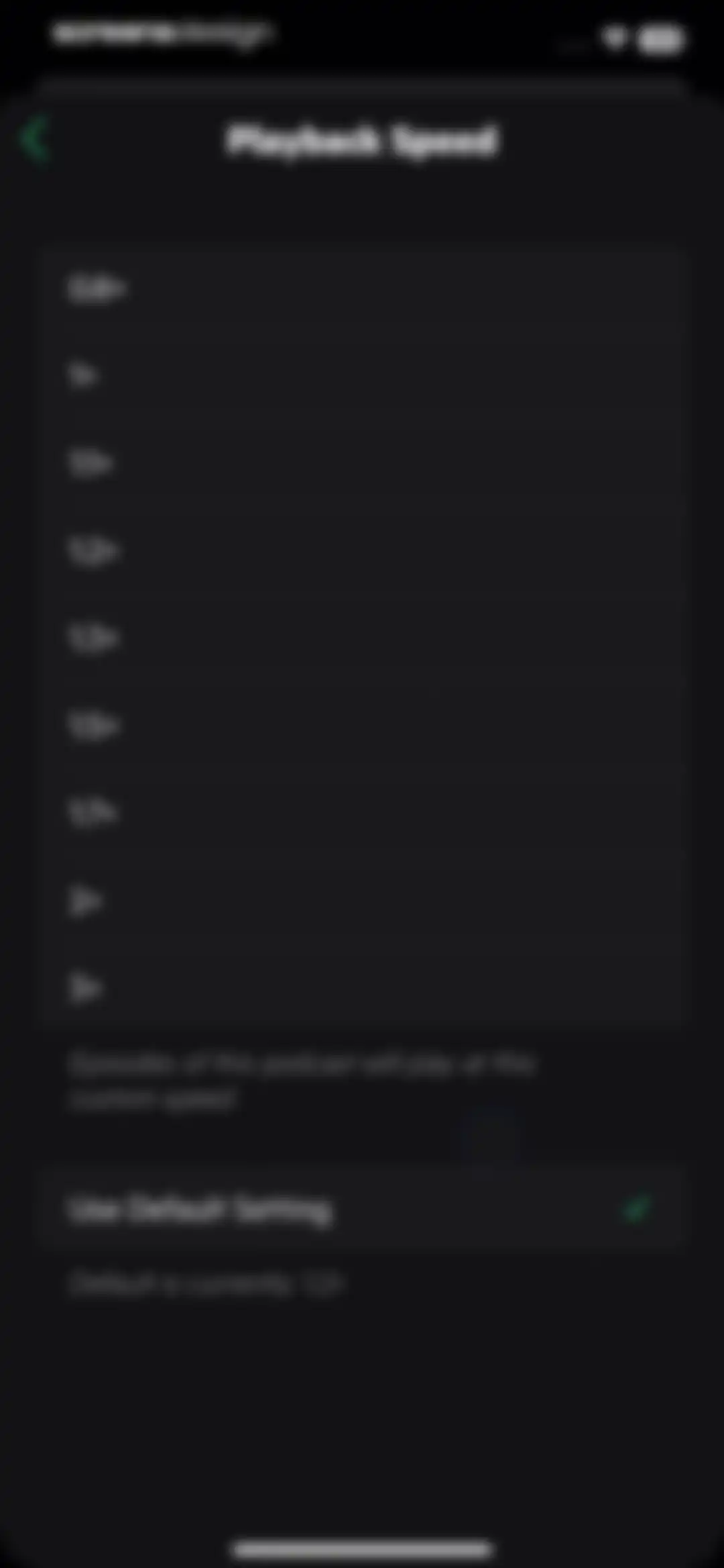 Castro: Podcast App & Player screen 35