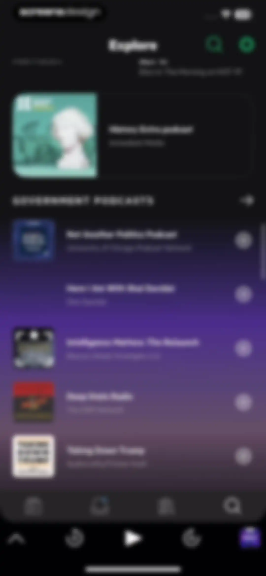 Castro: Podcast App & Player screen 54
