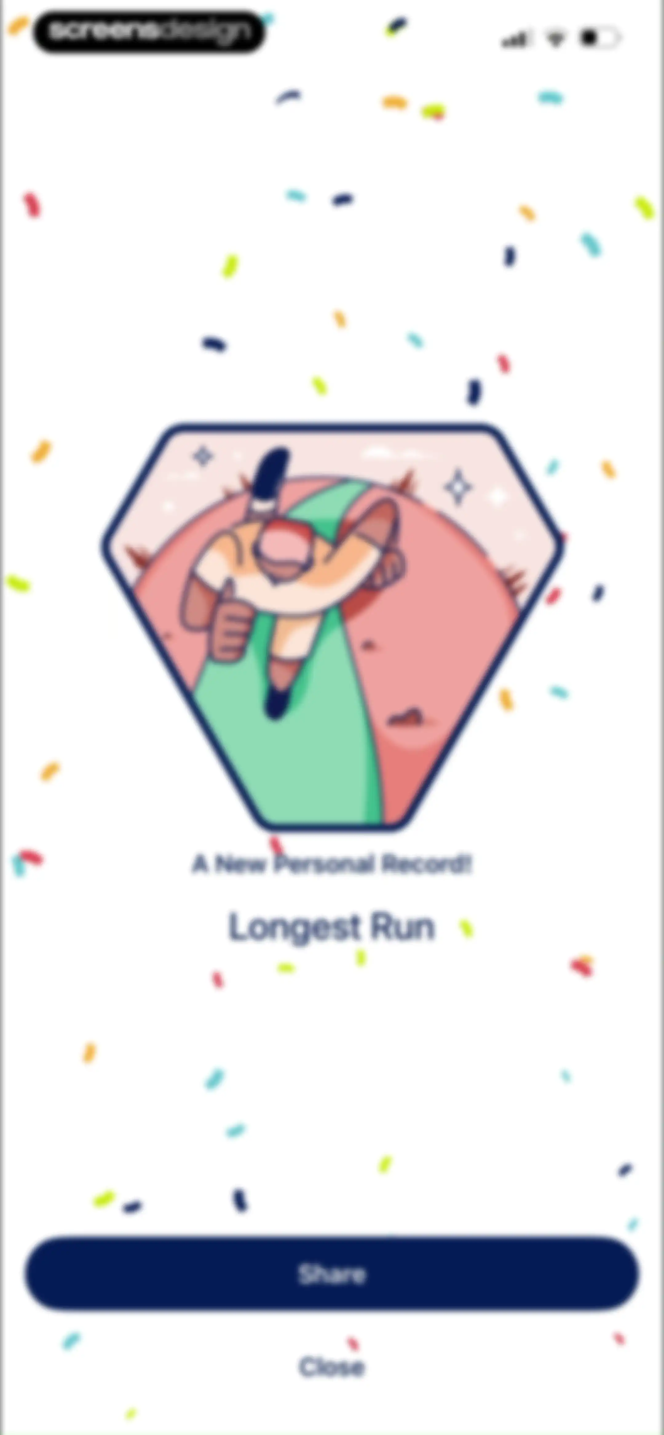 ASICS Runkeeper—Run Tracker screen 60