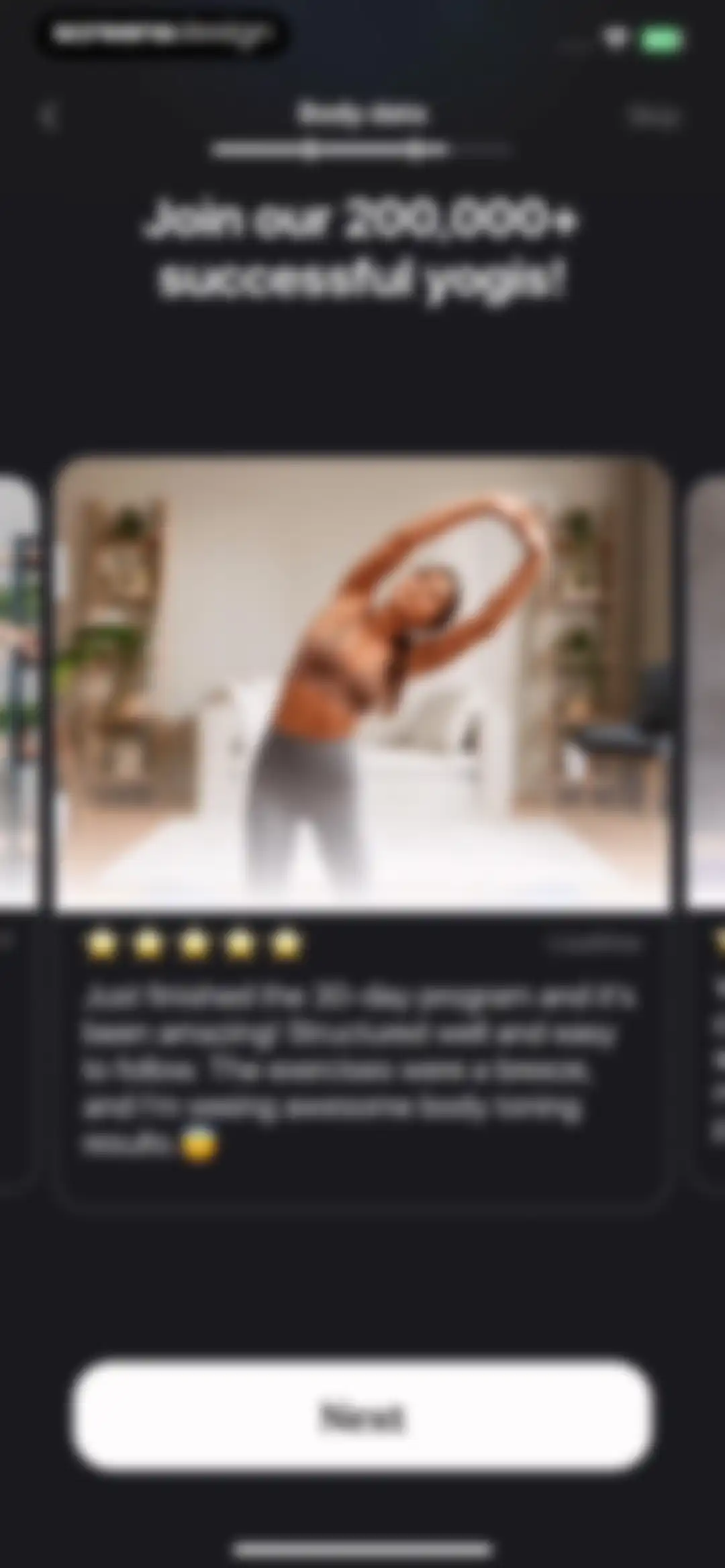 Yoga for Beginners, Pilates+ screen 27