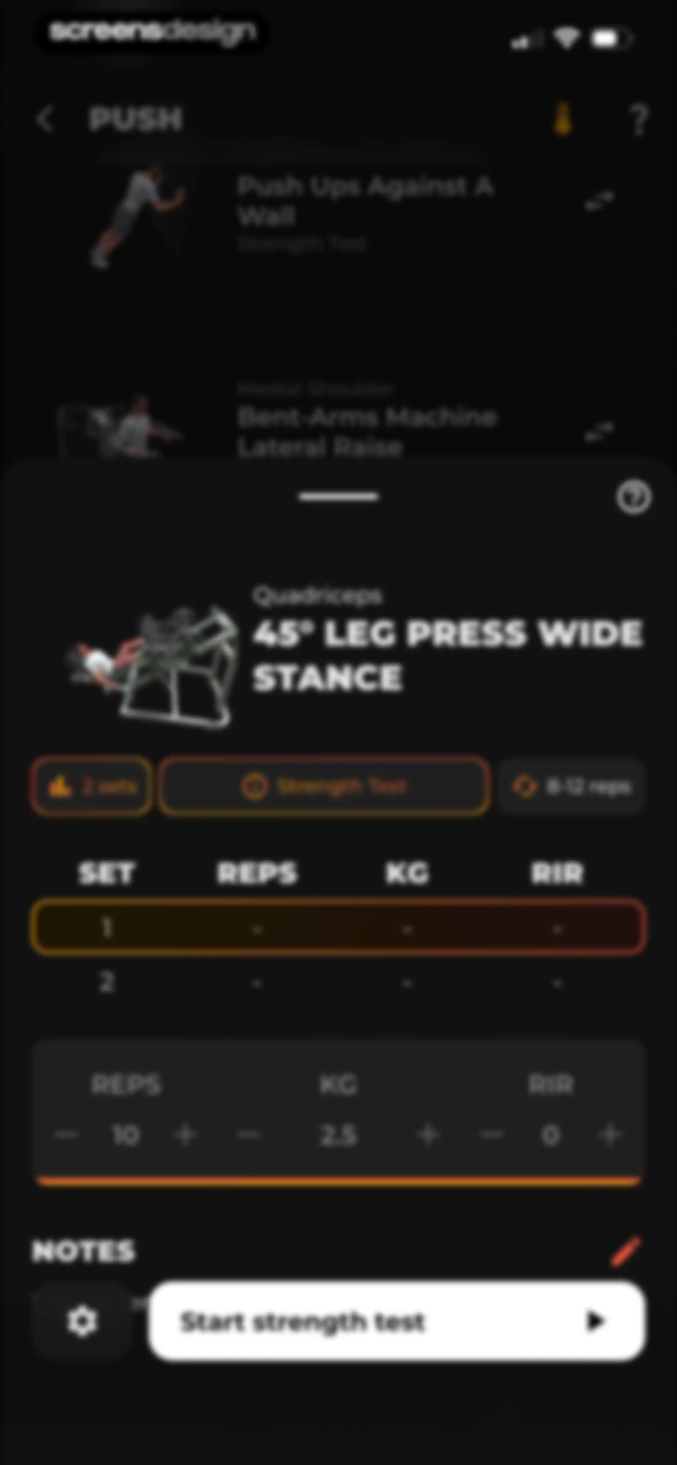 MCI - Personal Training AI screen 79