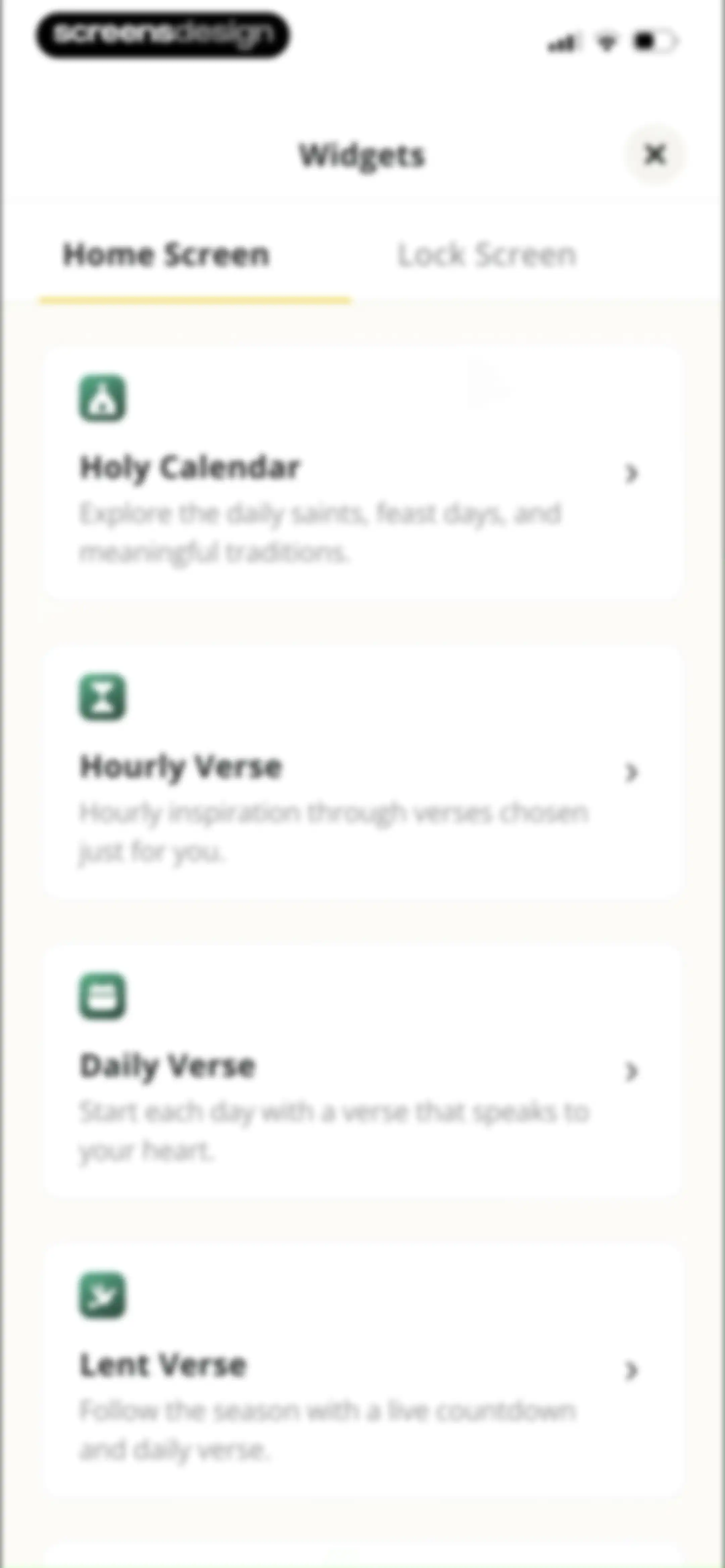 Bible Path: Prayers & Widgets screen 118