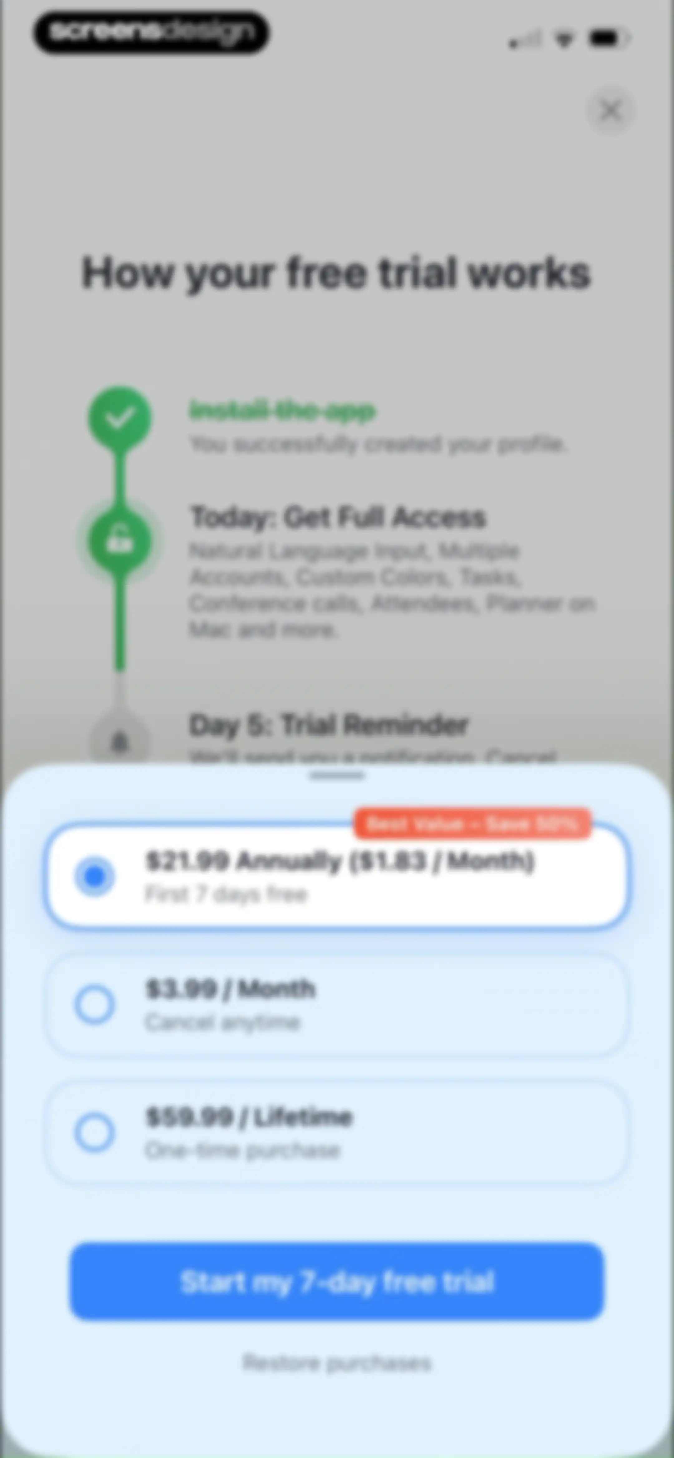 Calendars: Schedule Planner screen 11
