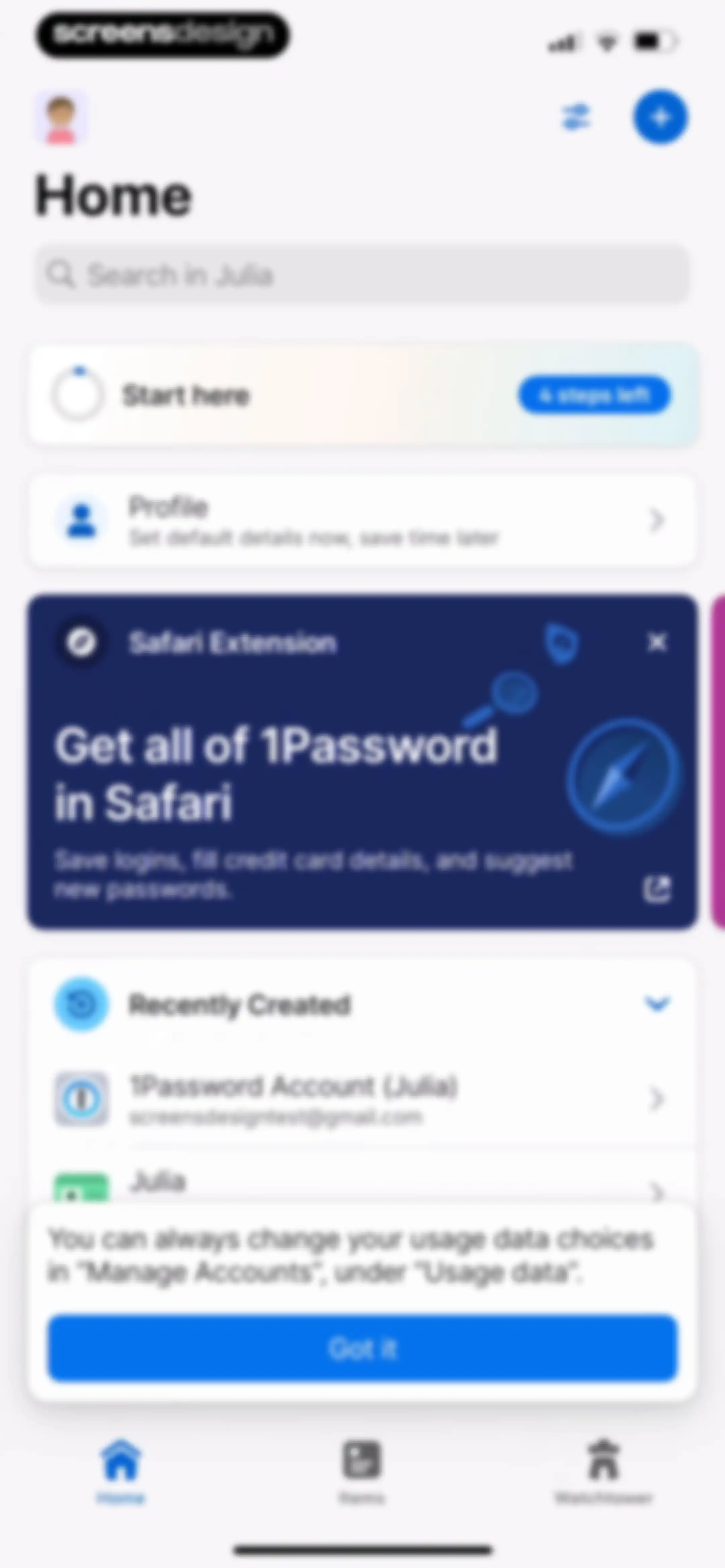 1Password: Password Manager screen 31