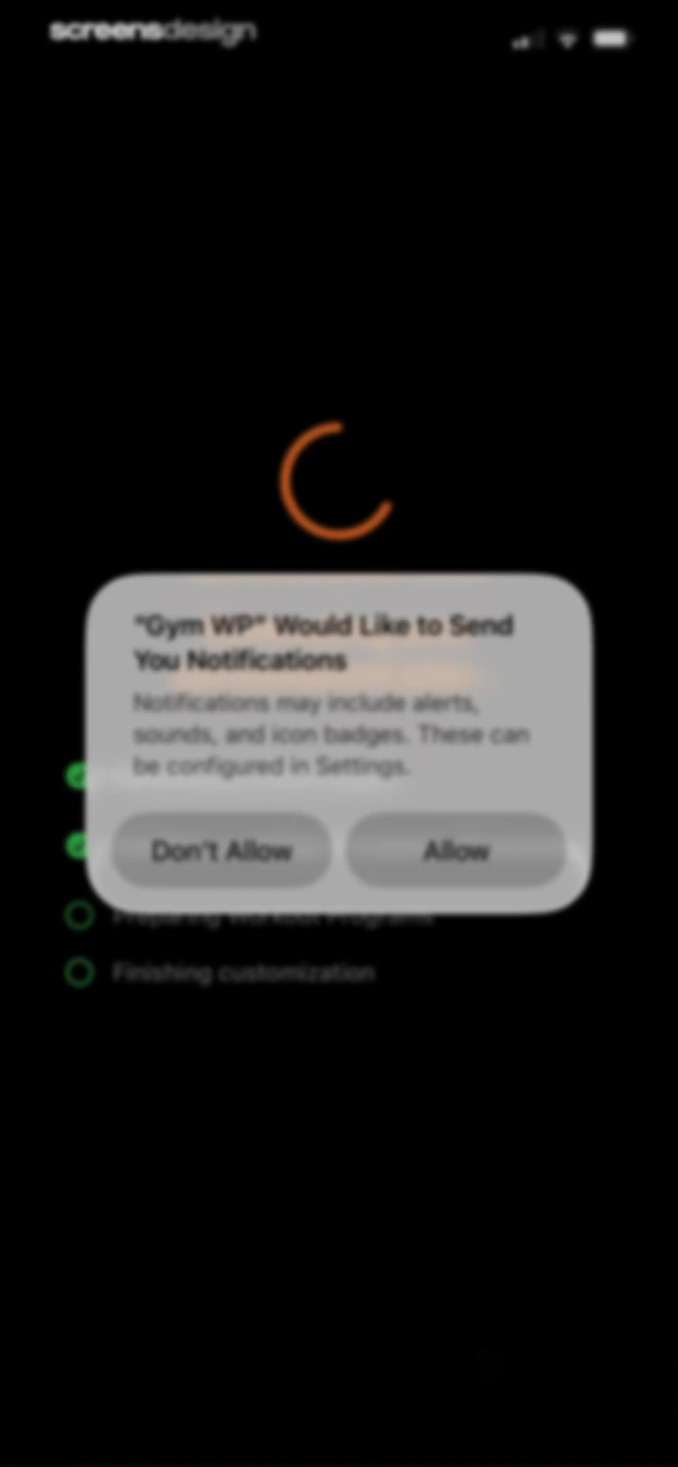 Gym WP - Workout Planner & Log screen 22