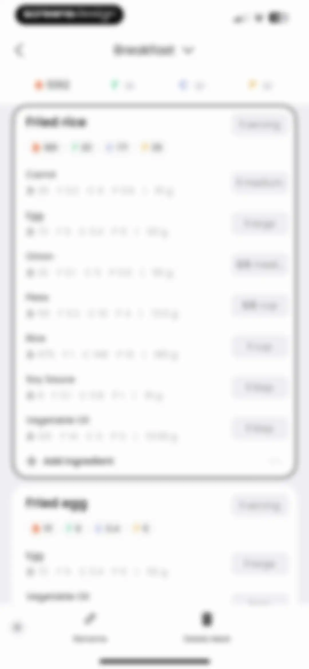 Calorie Counter by Numify screen 103