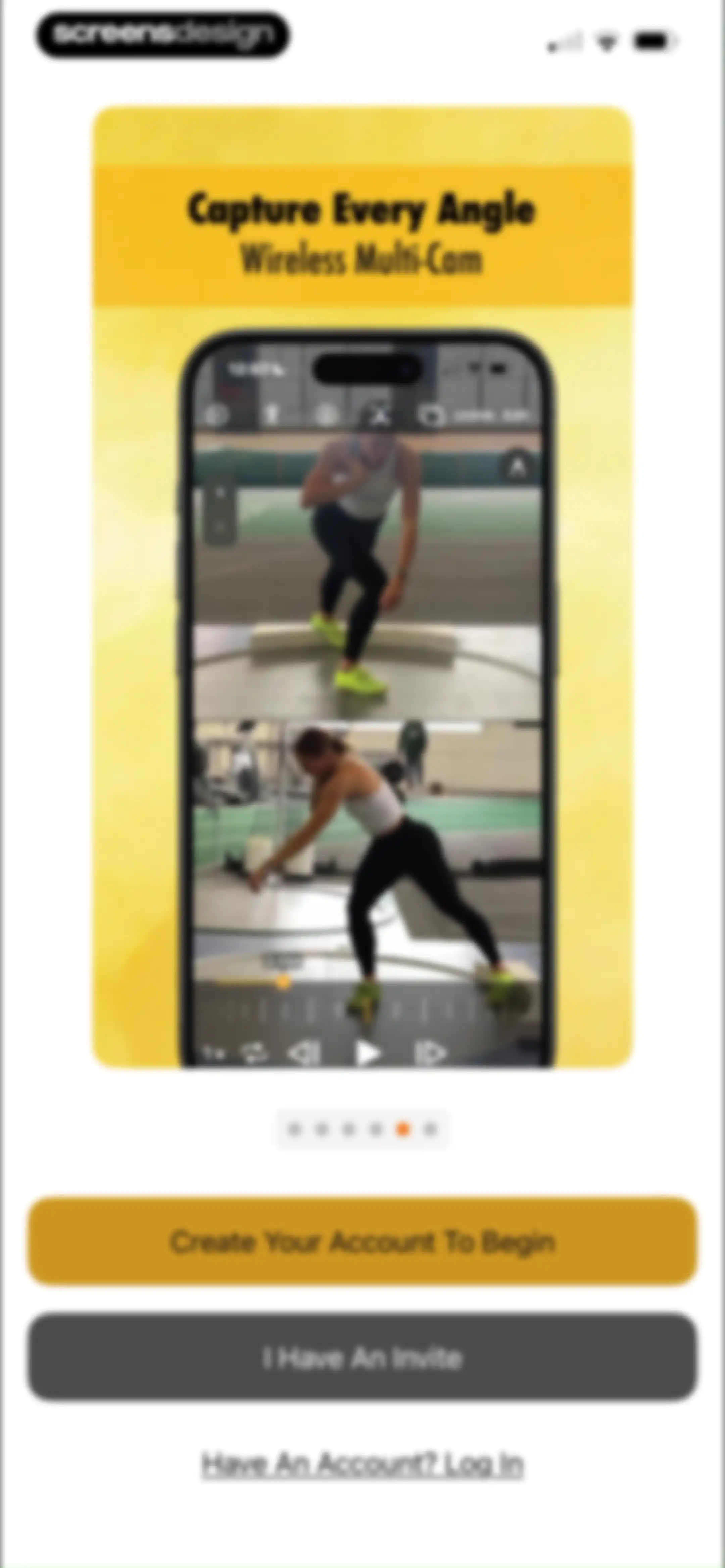 Onform: Video Analysis App screen 6
