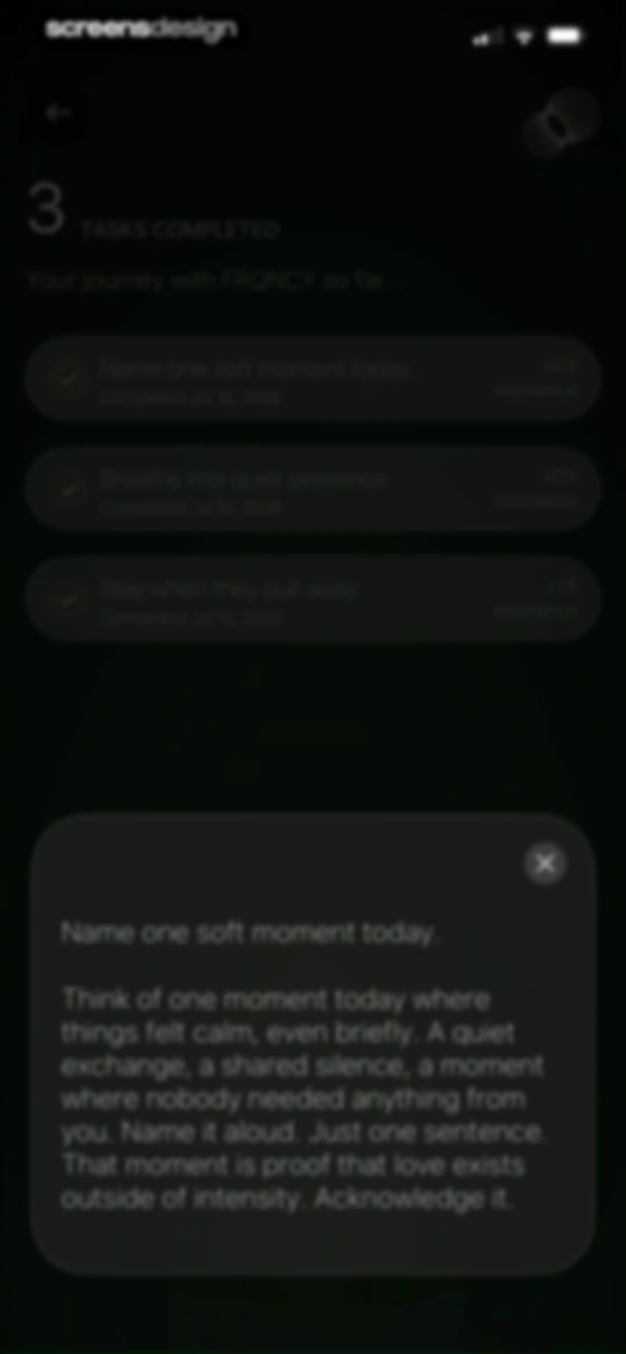 FRQNCY. screen 73