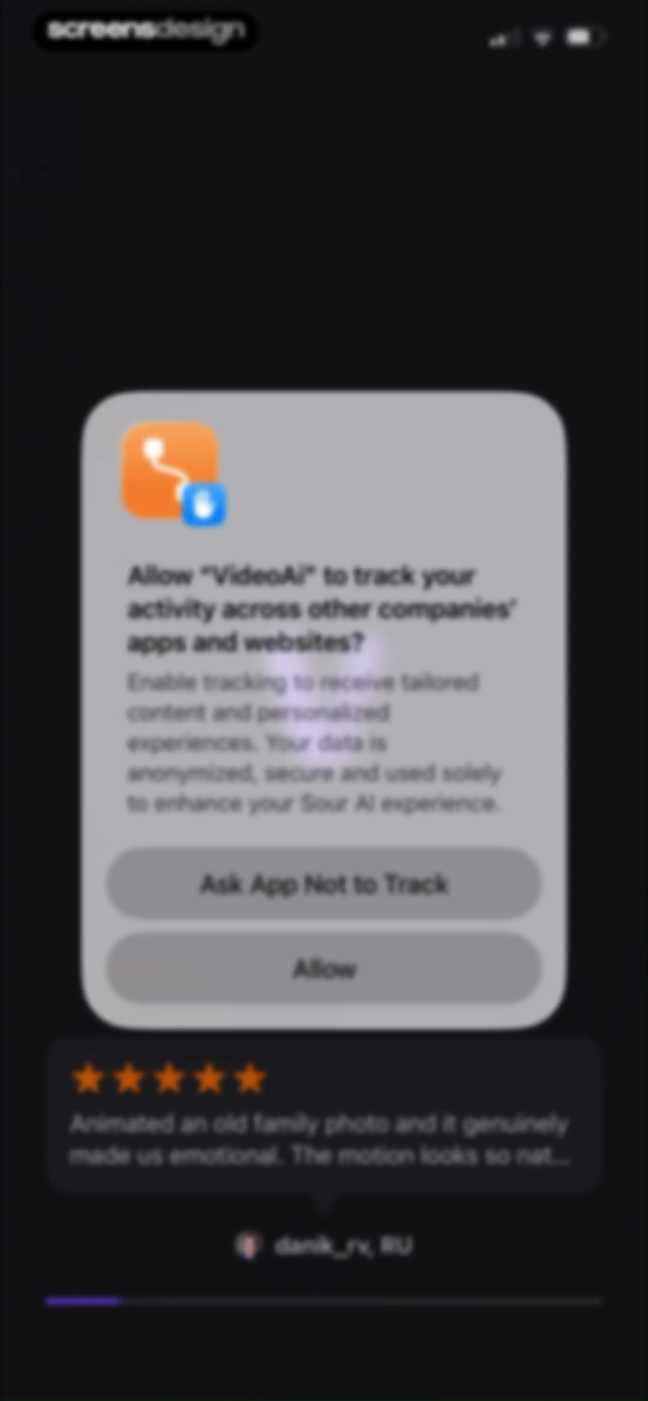 VideoAI: AI Video Generator+ screen 2