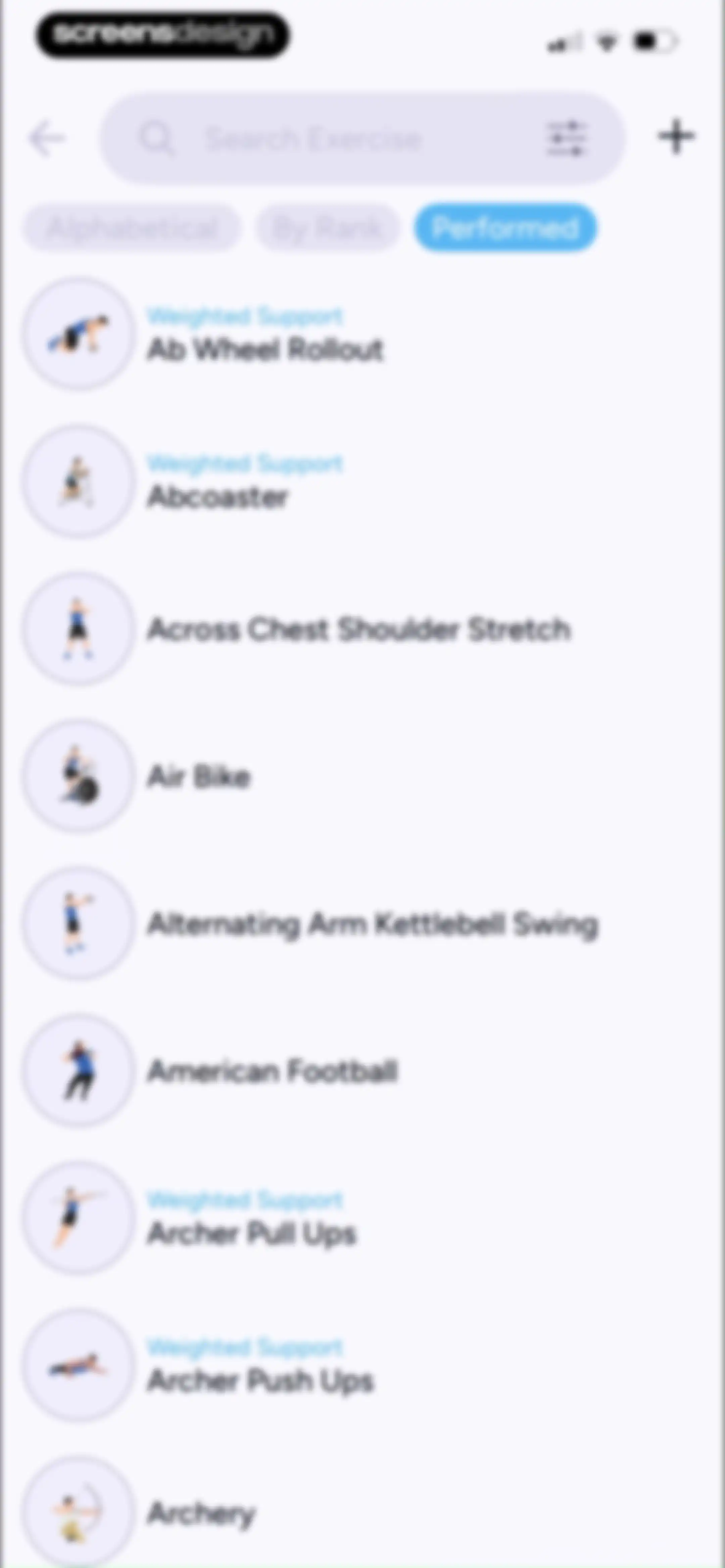 Liftoff - Ranked Gym Workouts screen 287