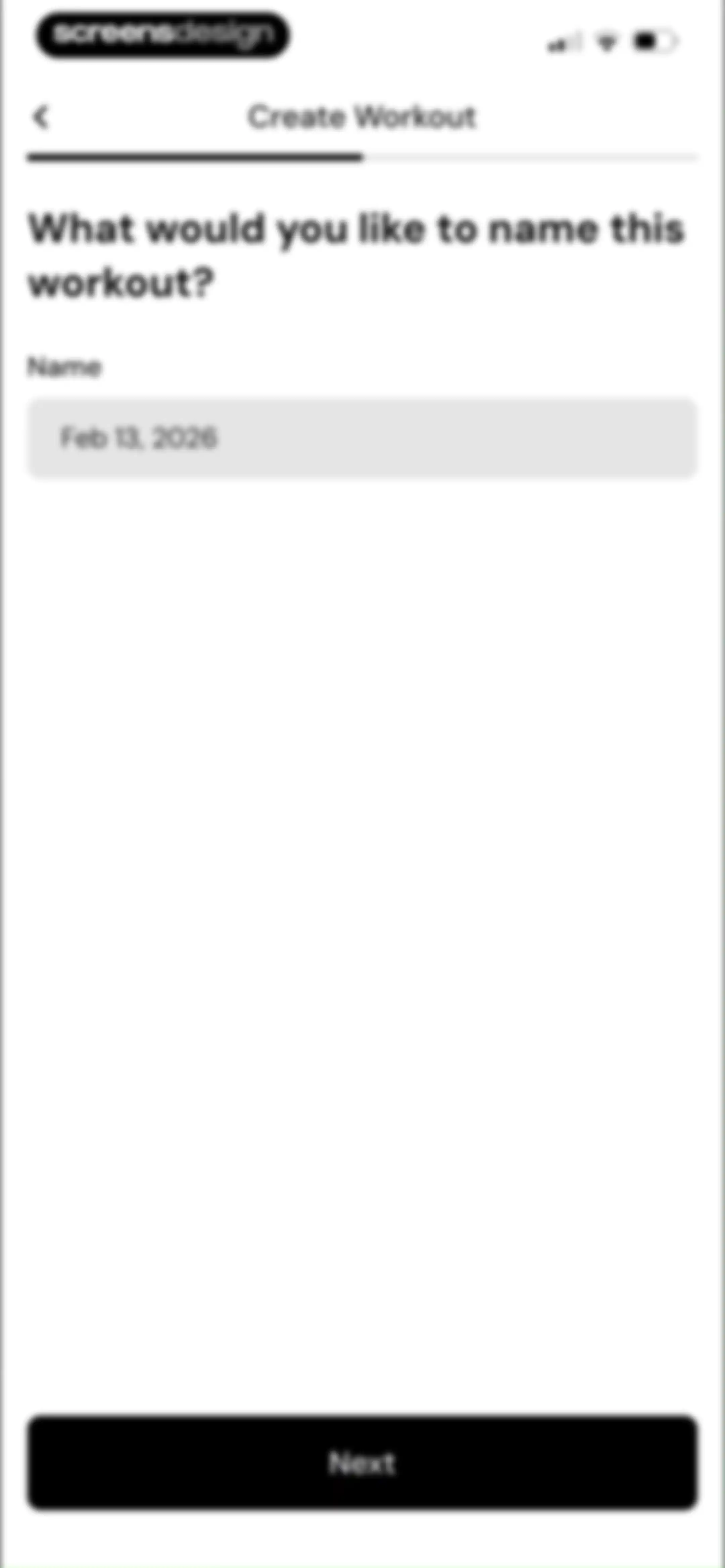 MacroFactor Workouts - Tracker screen 111