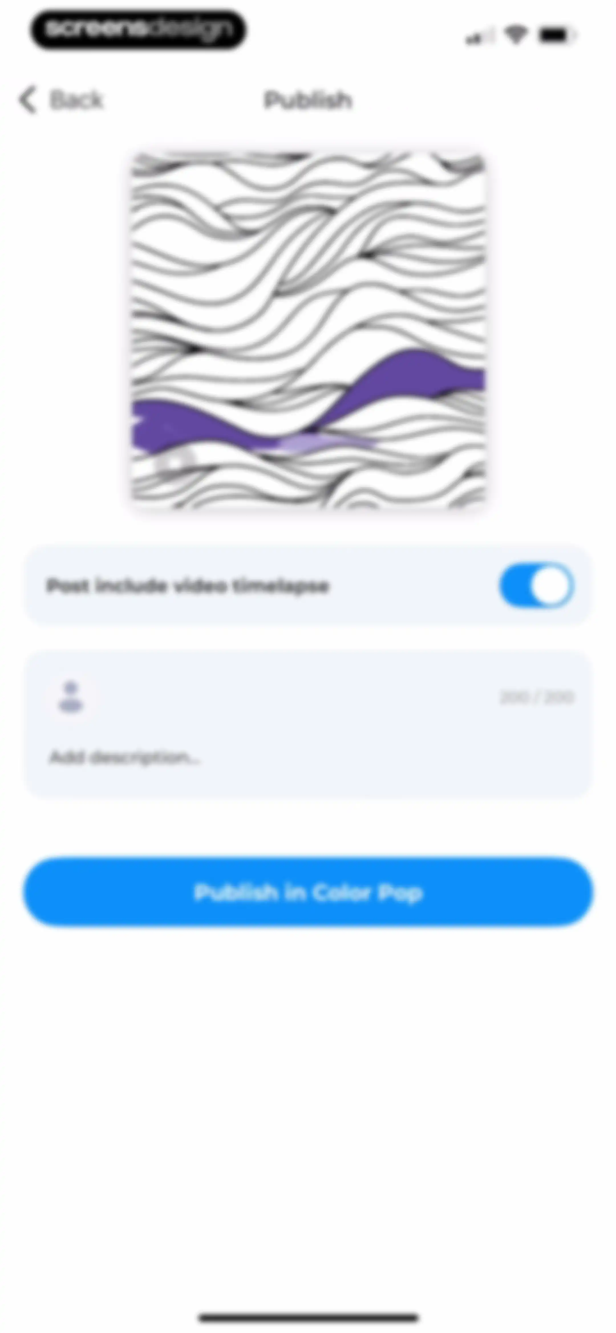 Color Pop: AI Coloring Book screen 71