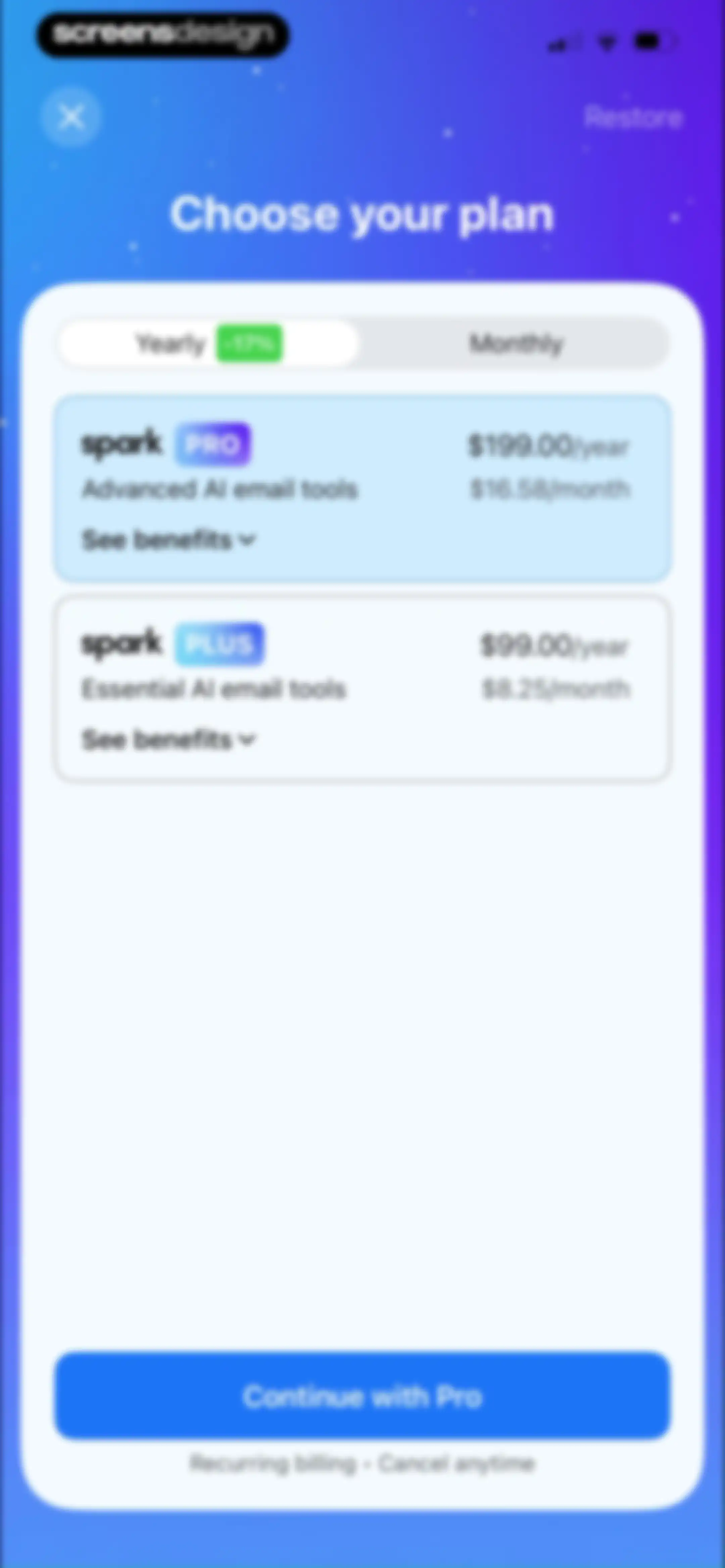 Spark Mail: AI Email Assistant screen 118