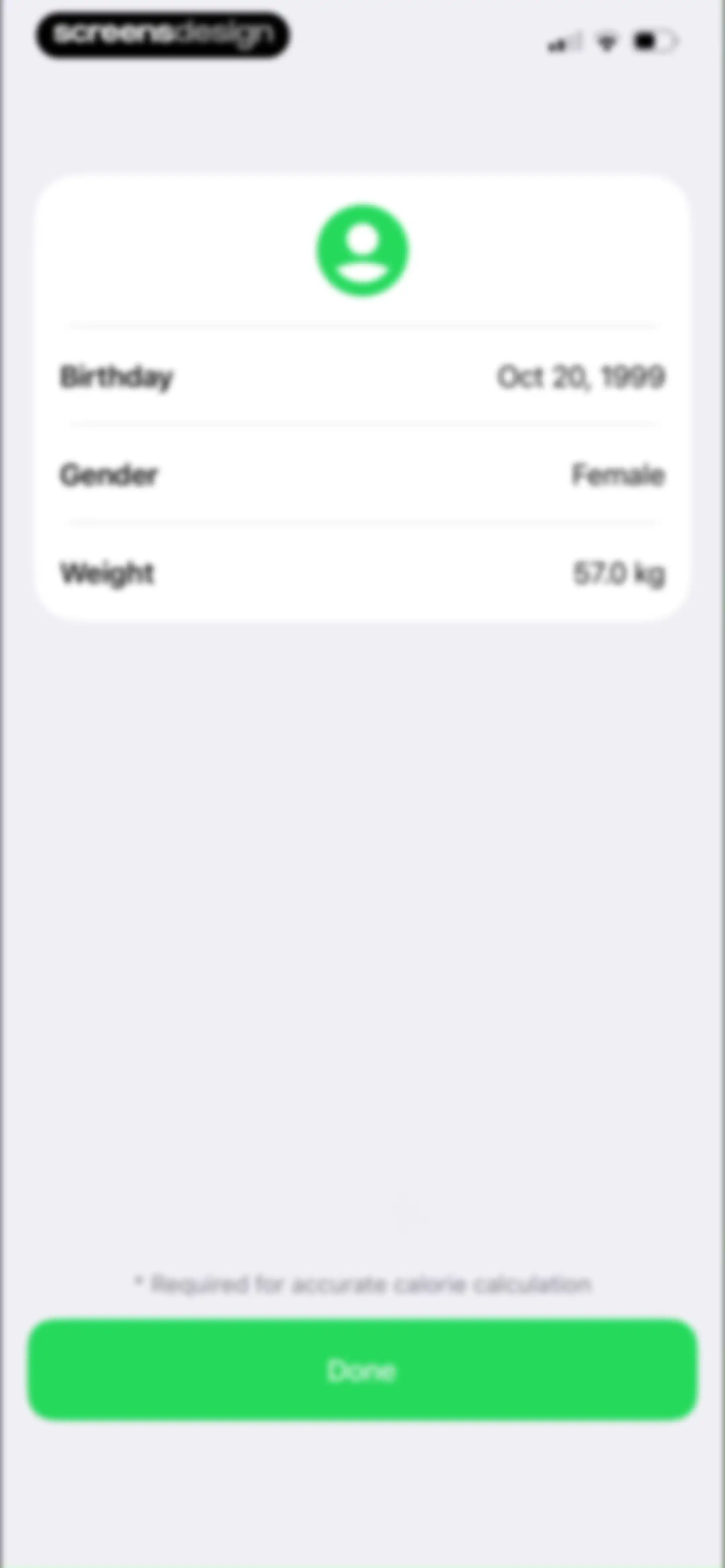 Running Walking Tracker Goals screen 6