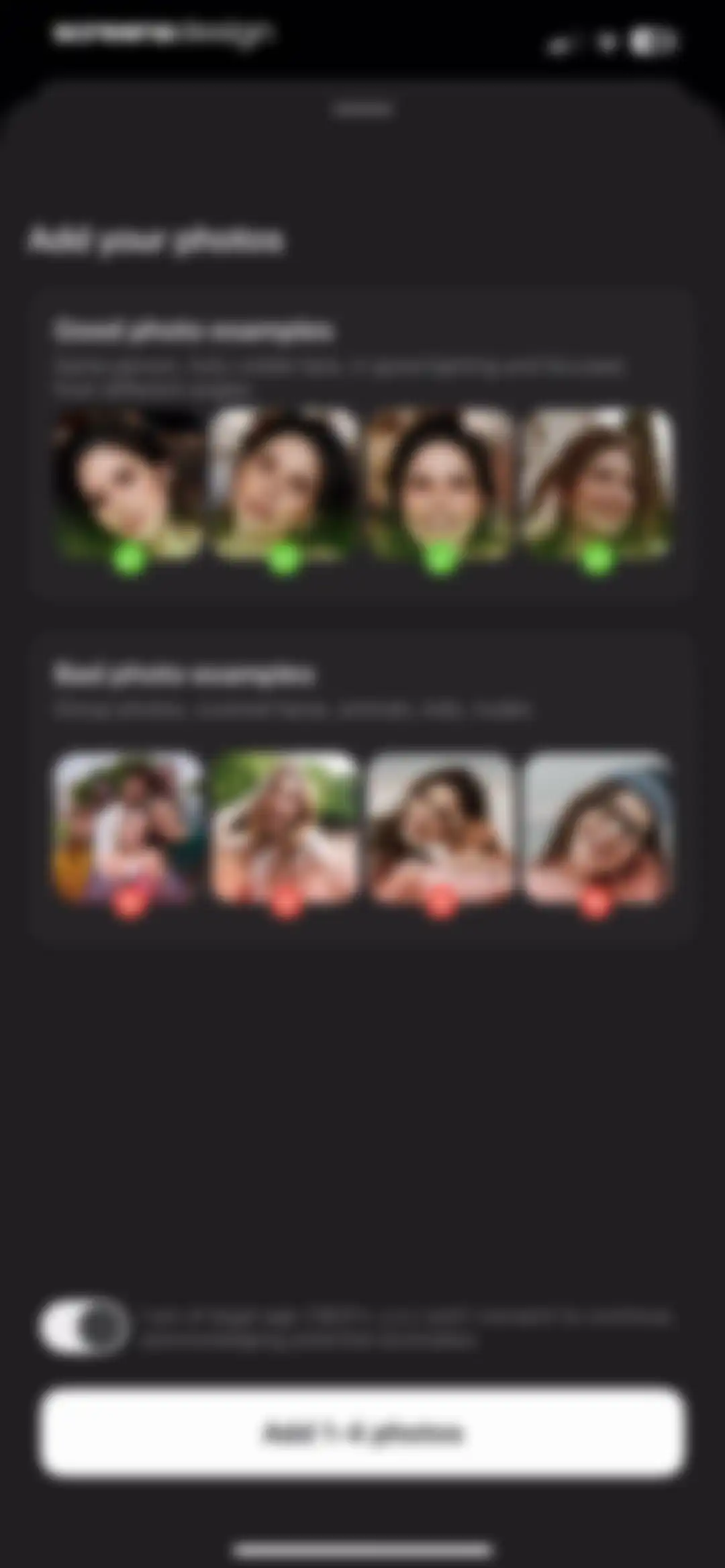 Cosmo: AI Editor, Hair Filters screen 53