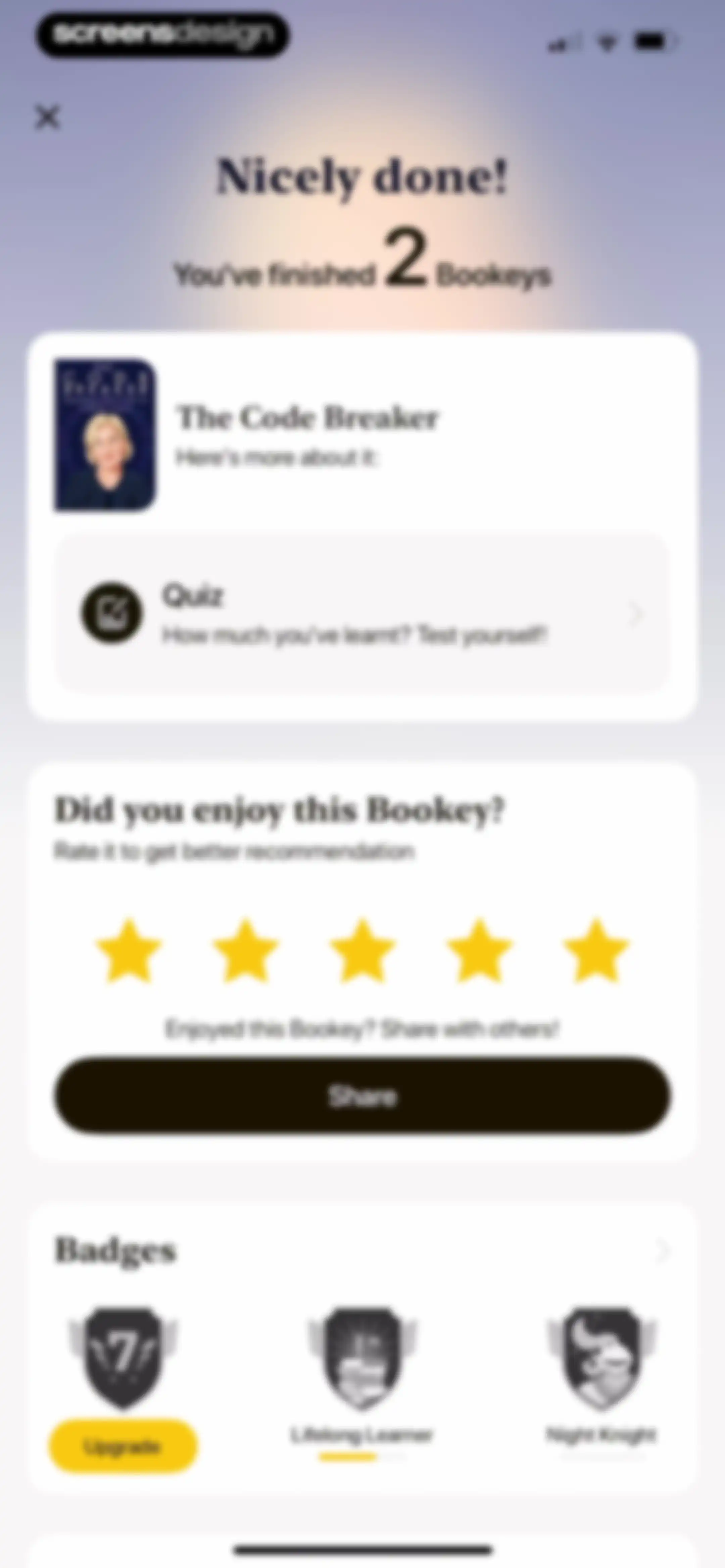 Bookey: Book Ideas for Growth screen 69