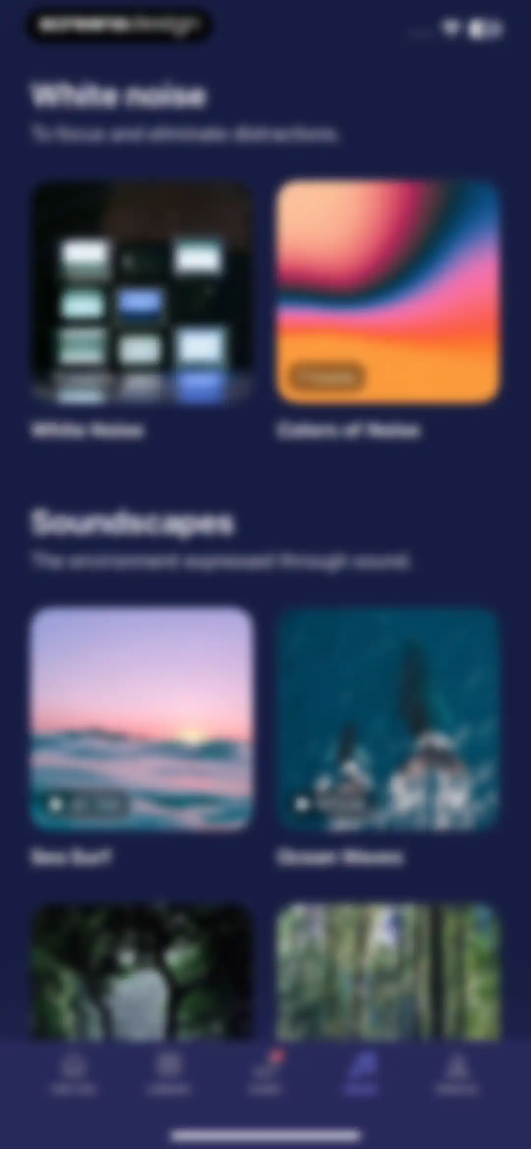 Mo Meditation, Sleep, Recovery screen 81