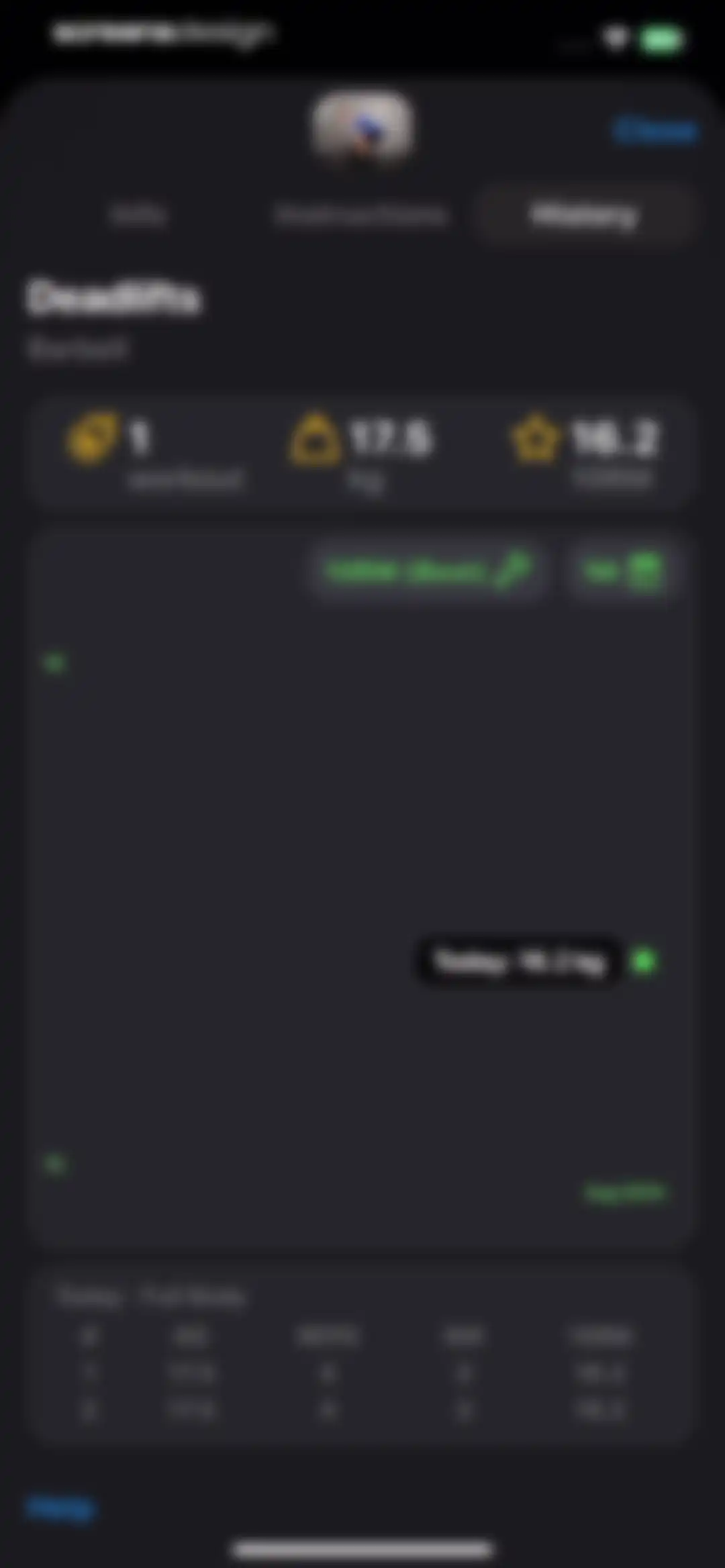 Gym Workout Alpha Progression screen 68