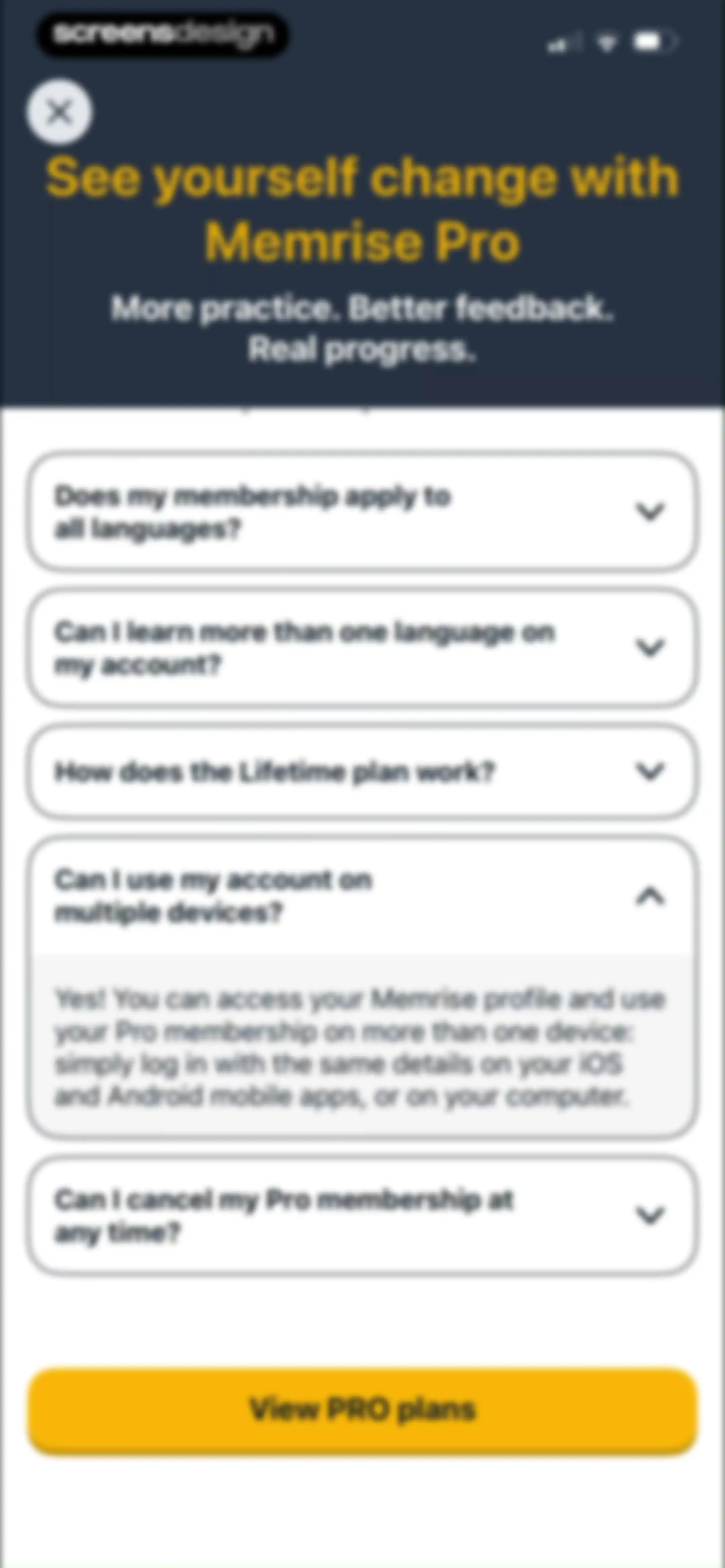 Memrise Easy Language Learning screen 37
