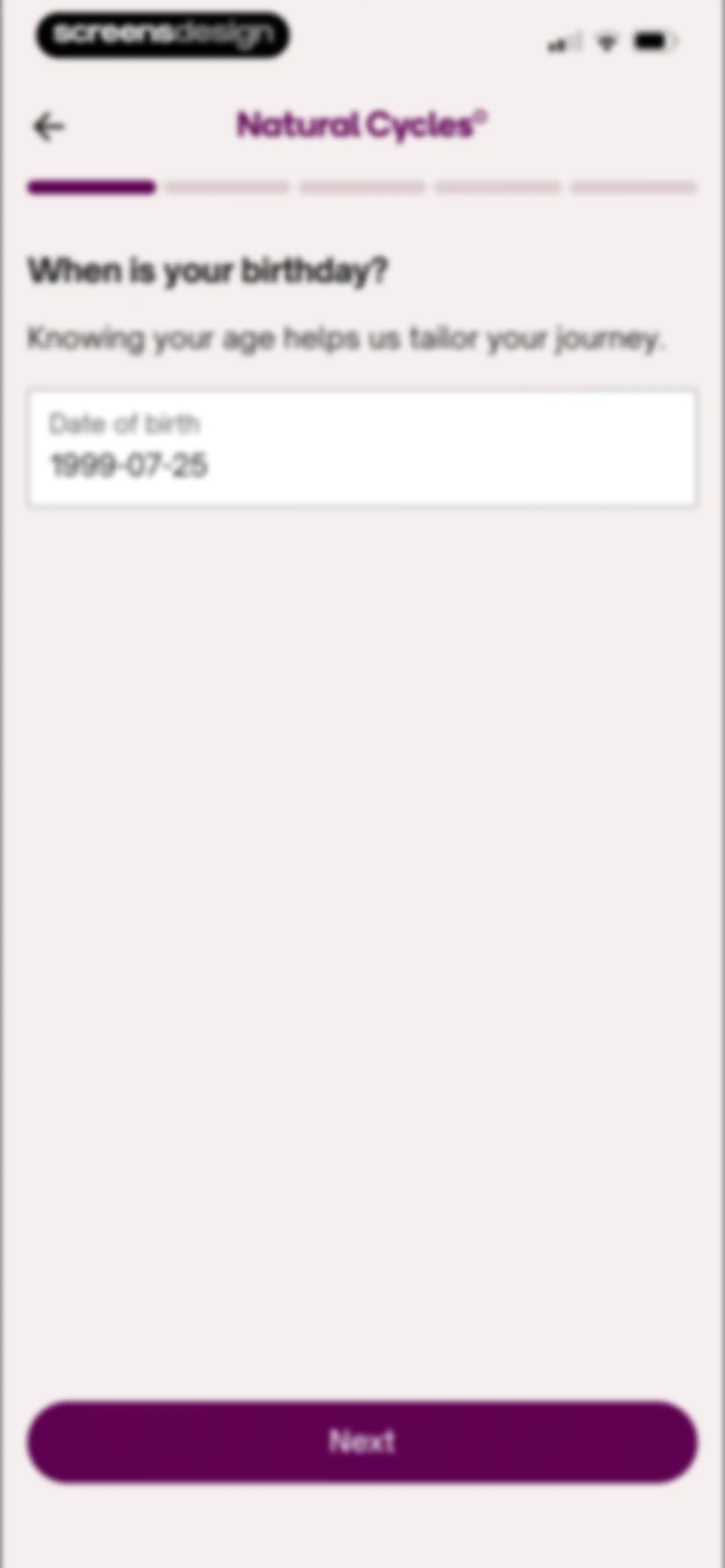 Natural Cycles Fertility App screen 9