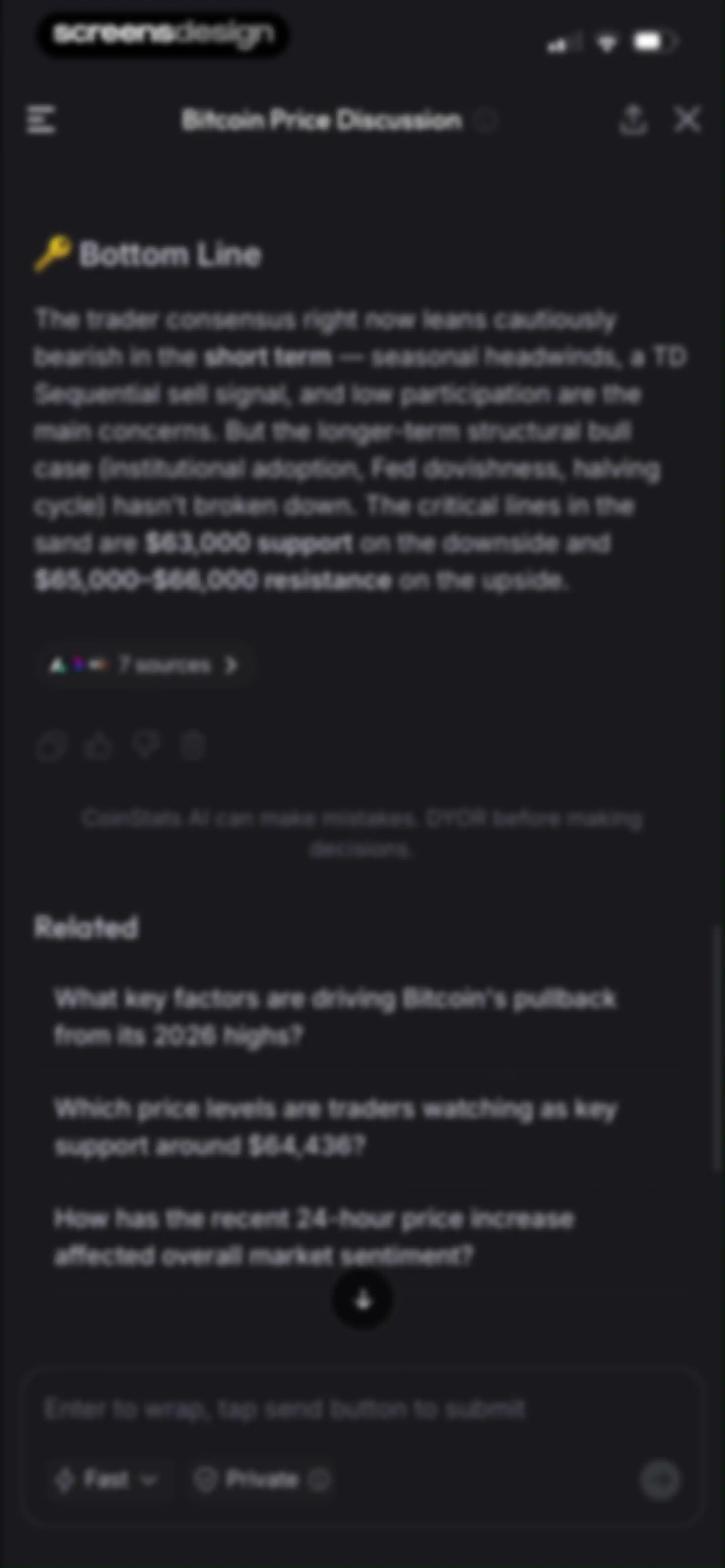 CoinStats: Crypto Portfolio screen 60