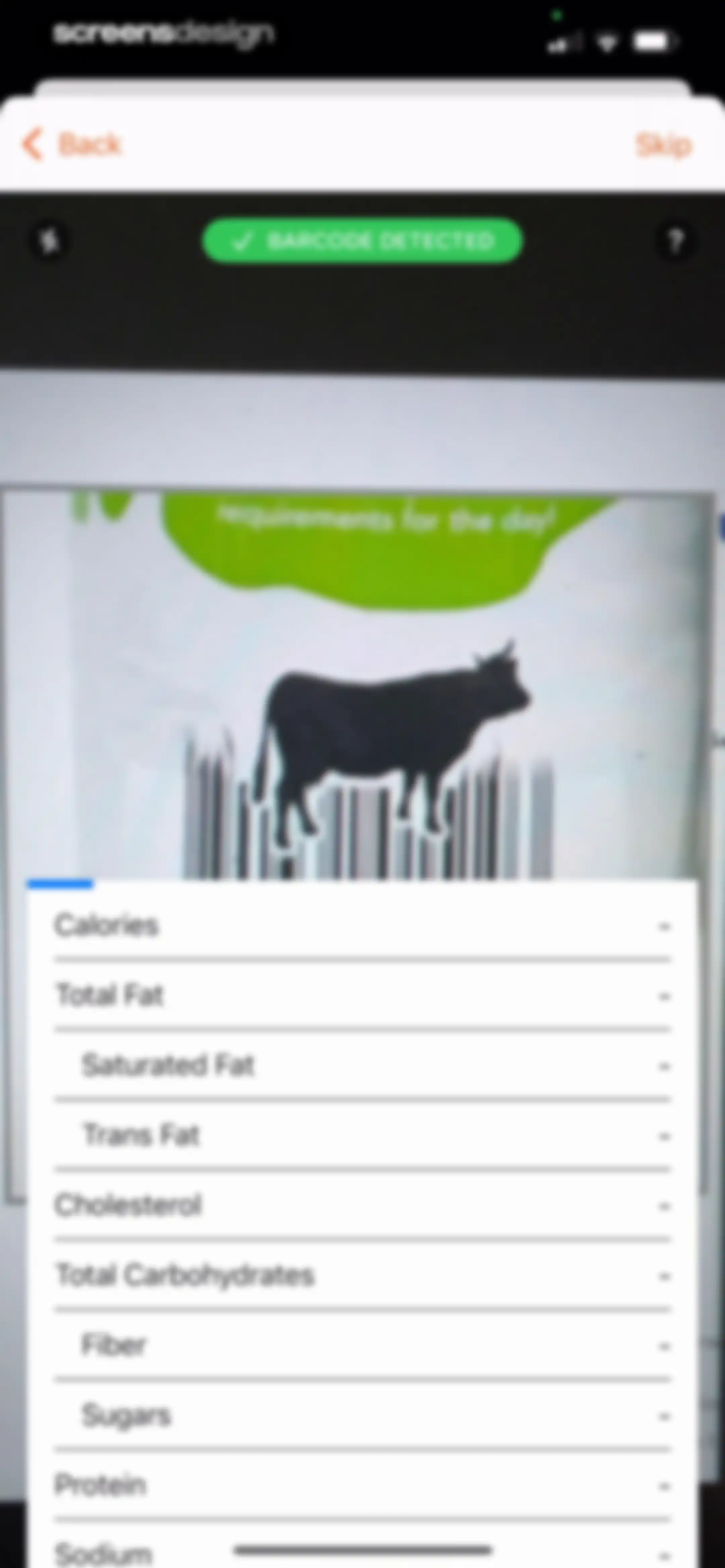 Nutrition Tracker: Foodnoms screen 54
