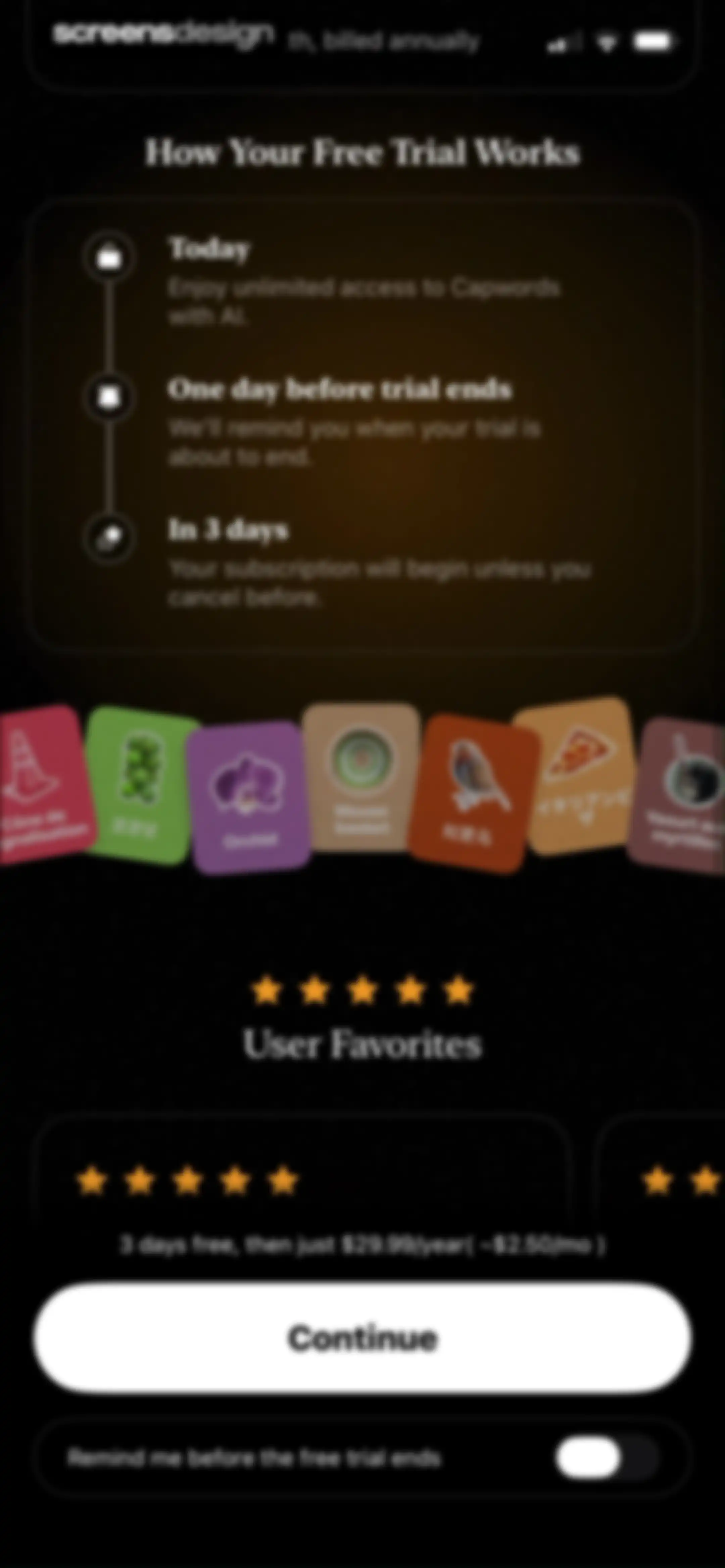 CapWords: AI Language Tutor screen 12