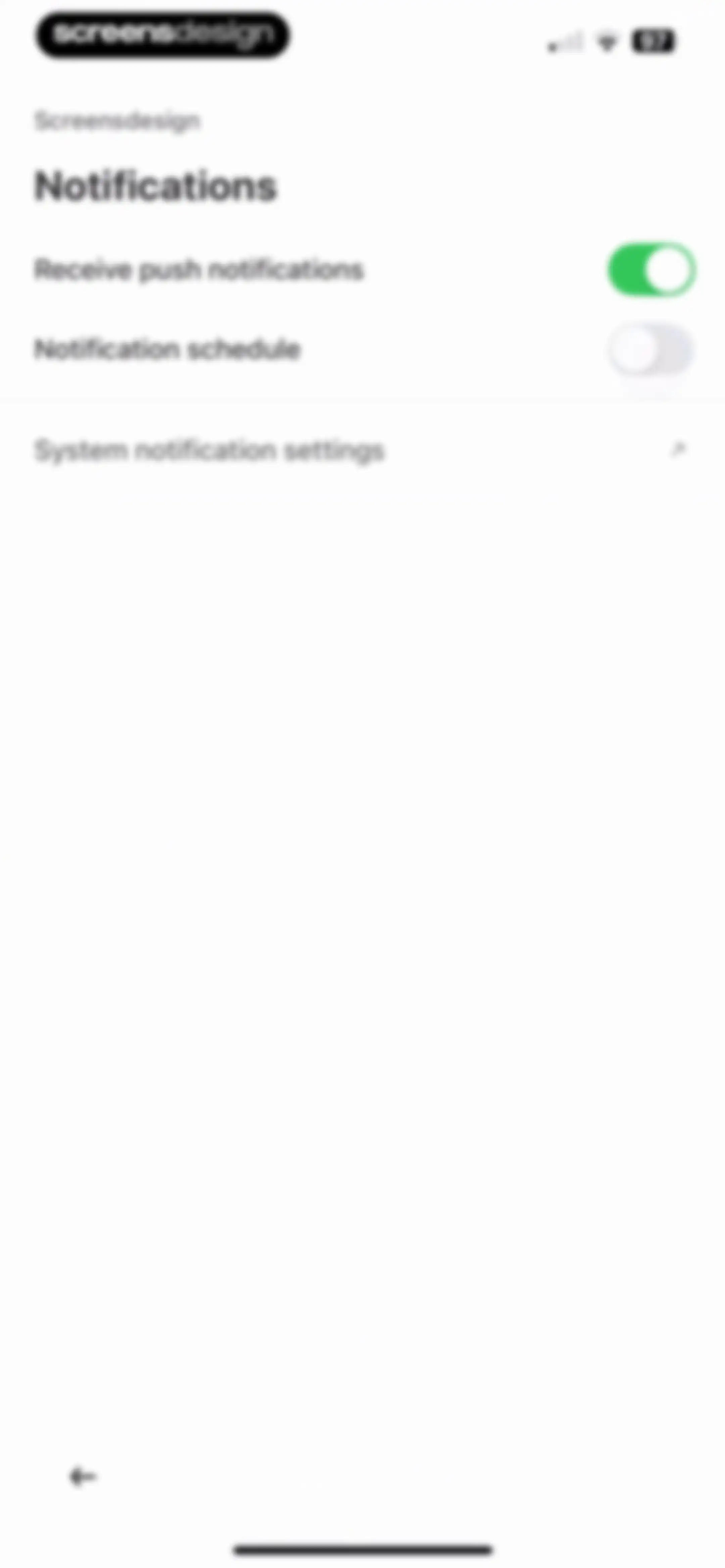 Linear Mobile screen 81
