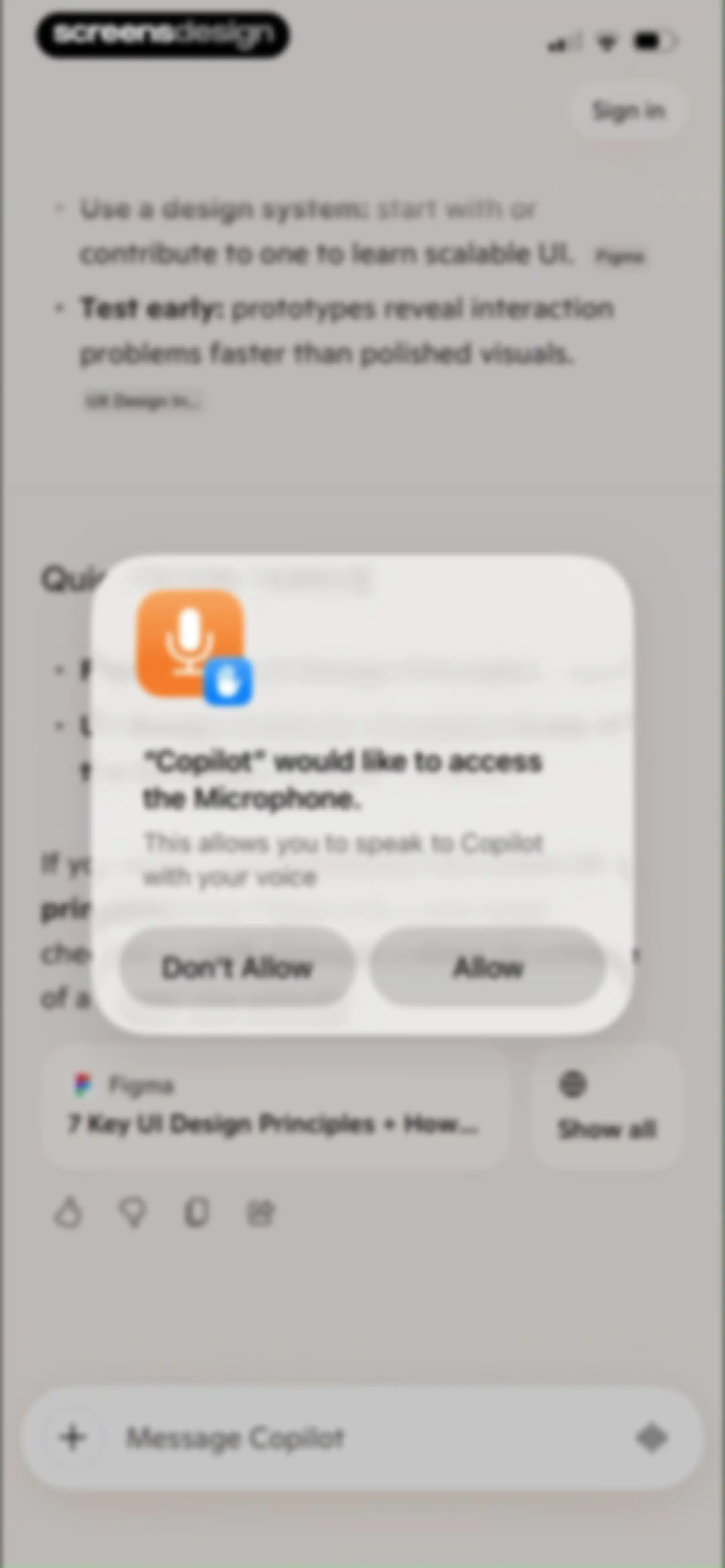 Microsoft Copilot screen 20