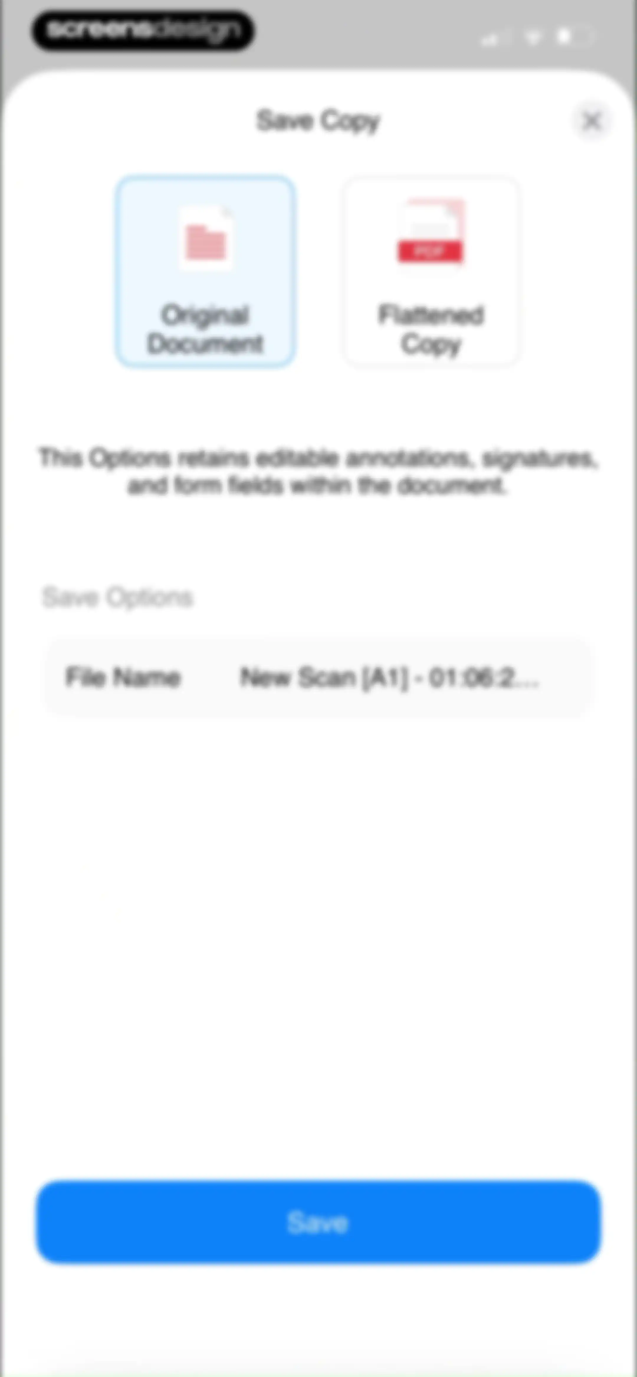 PDF Editor: Read, Scan & Sign screen 102