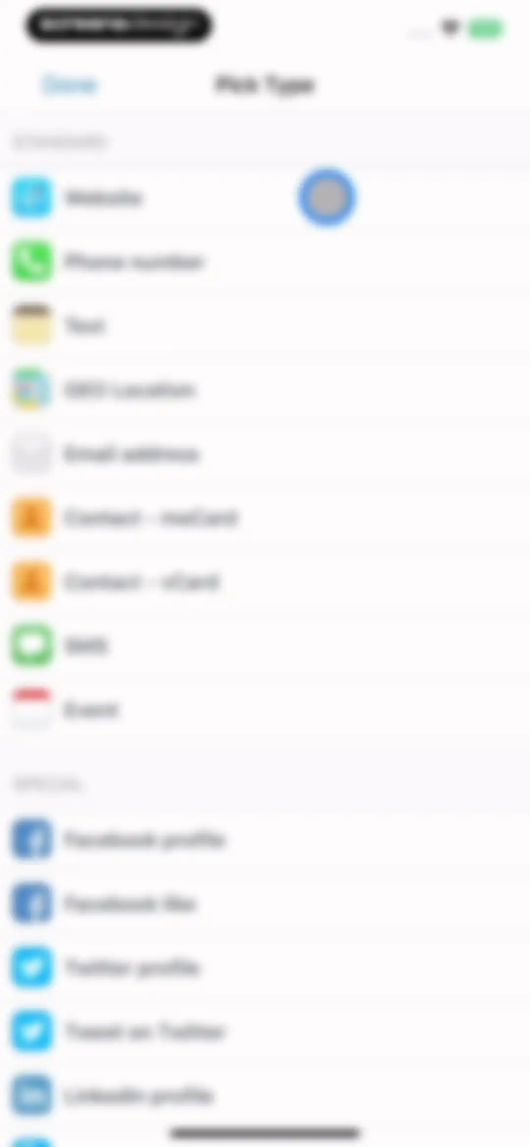 QR Reader for iPhone screen 44
